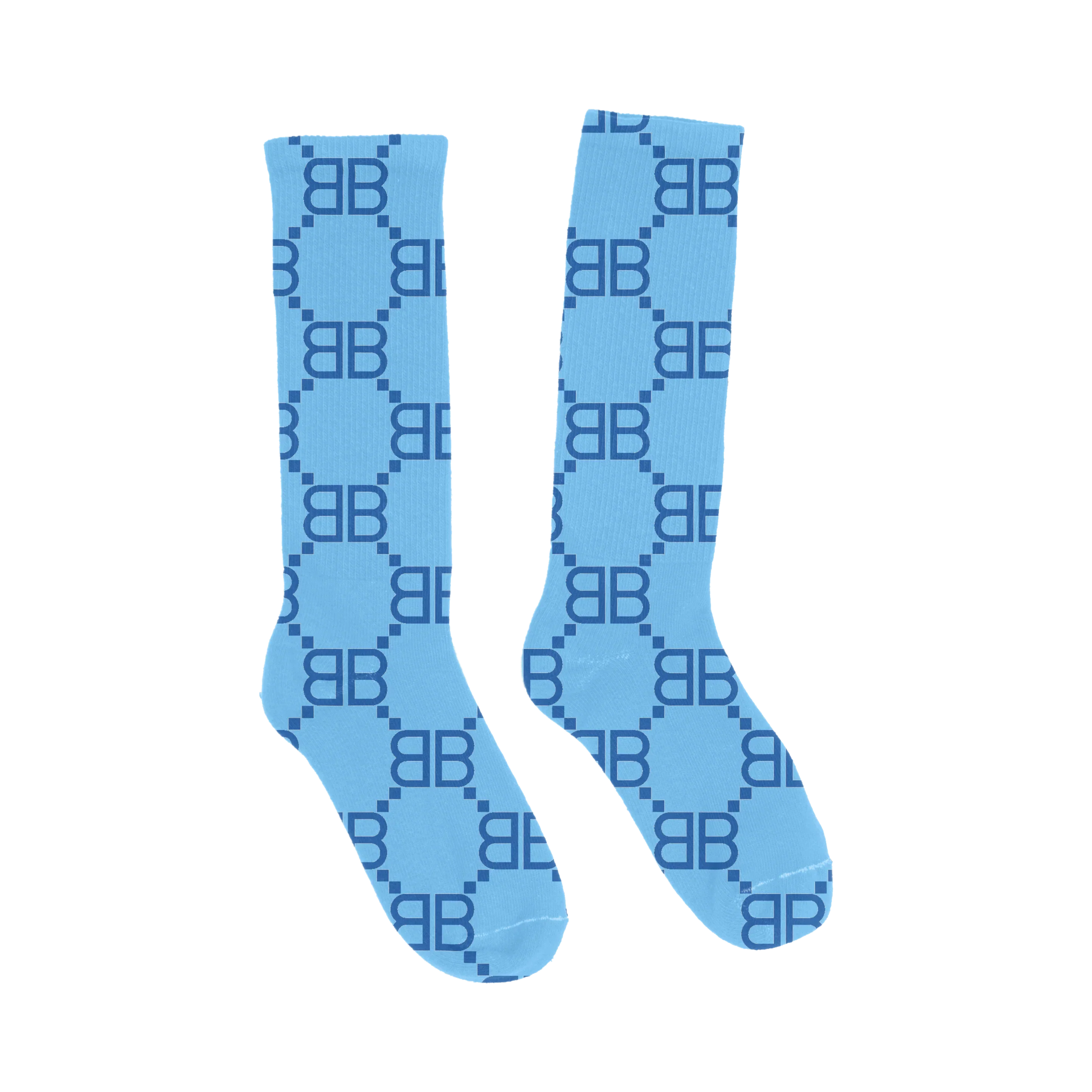 Bravest Studios Blue Matrix Socks