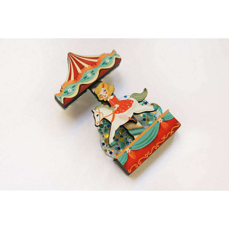 Carousel Brooch by Laliblue