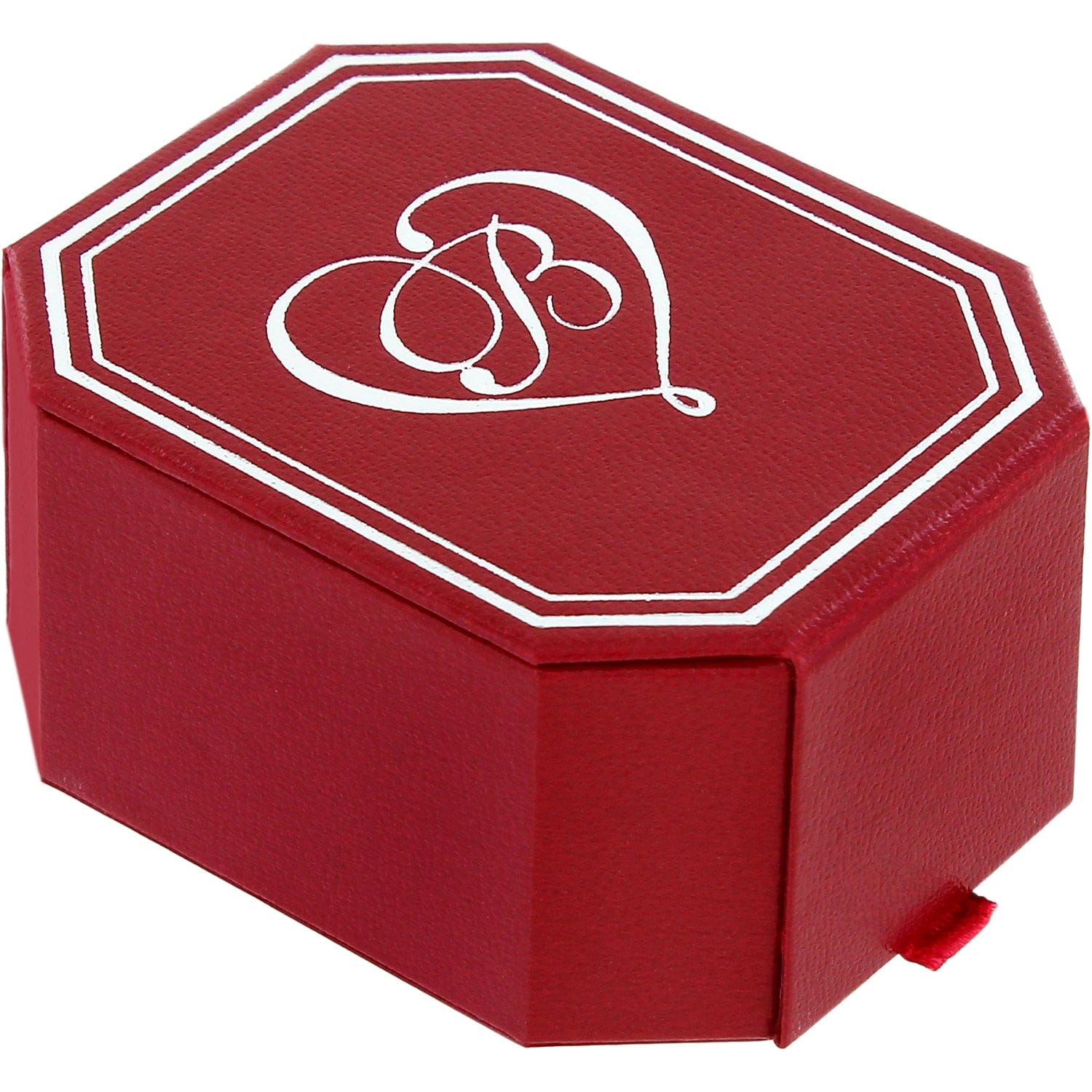 Cascade Heart Post Earrings Gift Box