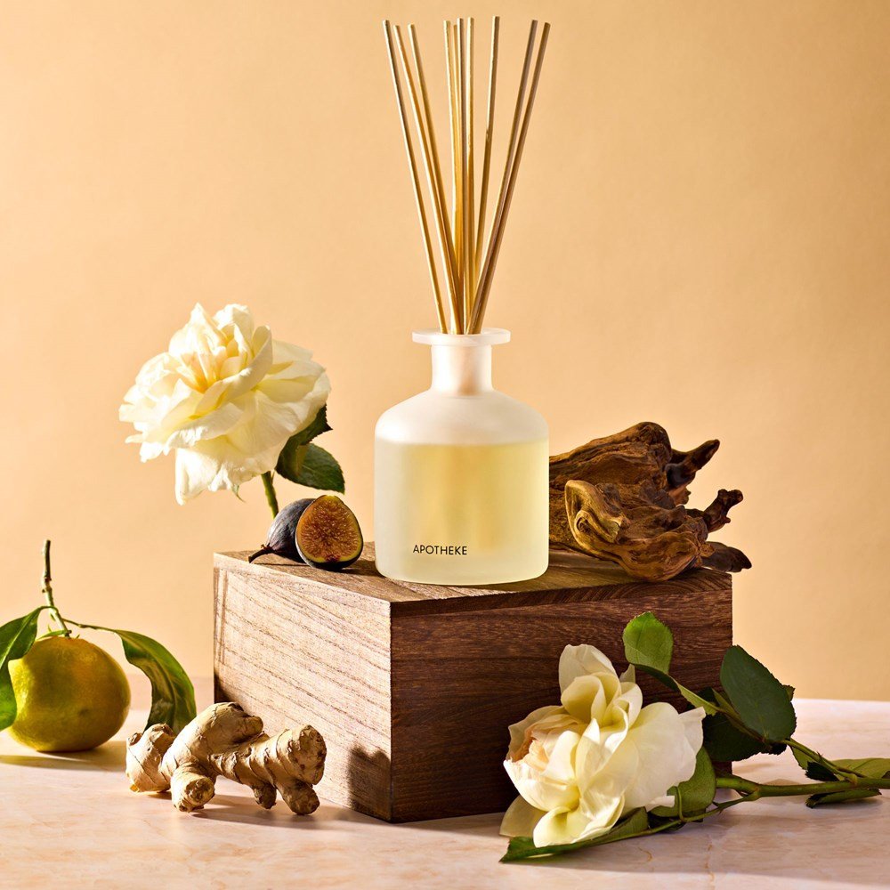 Cedarwood Ginger Reed Diffuser by APOTHEKE at Shirley Shoppe