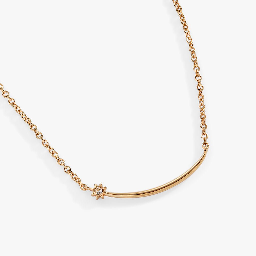 Celestial Shooting Star Necklace by ALEX AND ANI at Shirley Shoppe