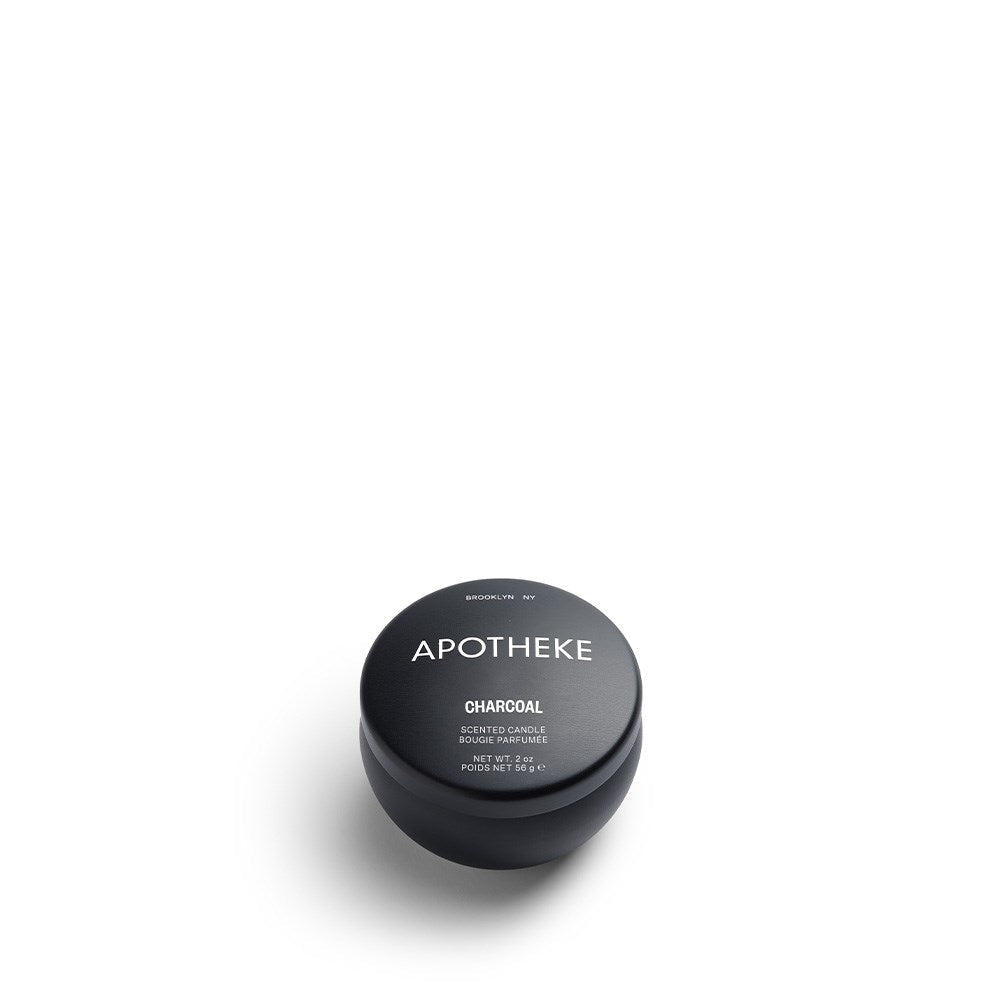 Charcoal Mini Candle Tin by APOTHEKE at Shirley Shoppe