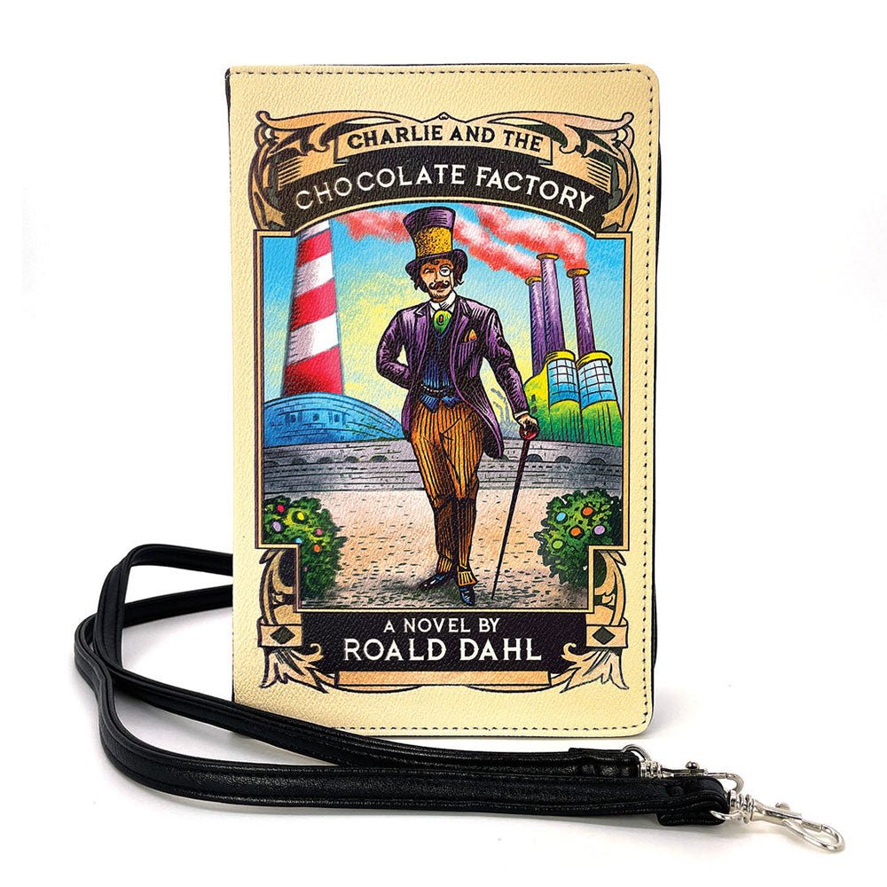 Charlie And The Chocolate Factory Book Handbag by Quirks! at Shirley Shoppe