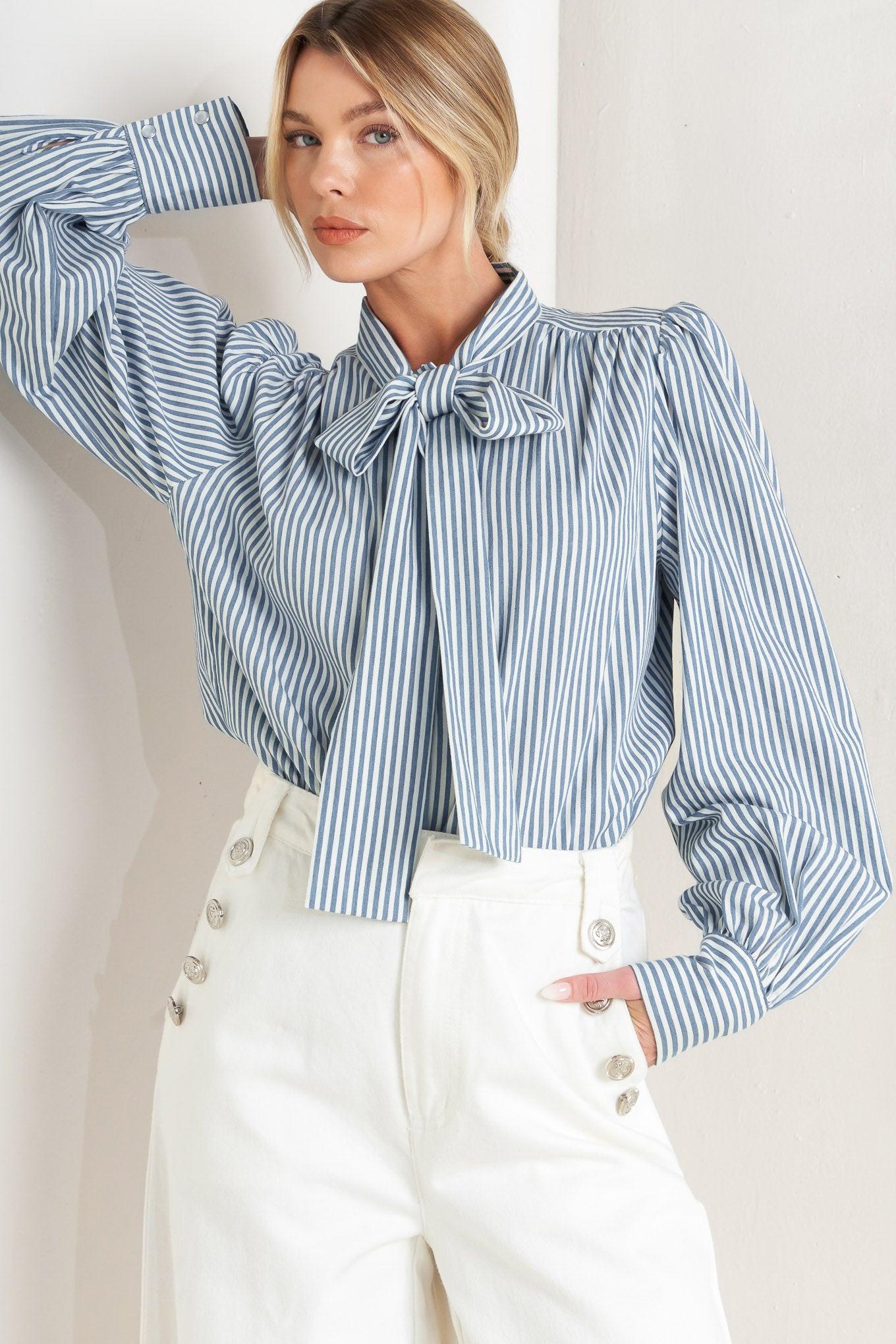 CHARMING INTENTIONS WOVEN TOP by Flying Tomato at Shirley Shoppe