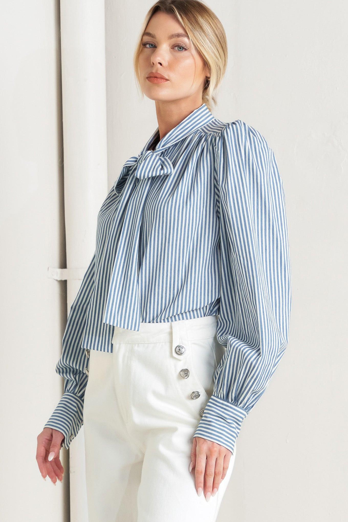 CHARMING INTENTIONS WOVEN TOP by Flying Tomato at Shirley Shoppe
