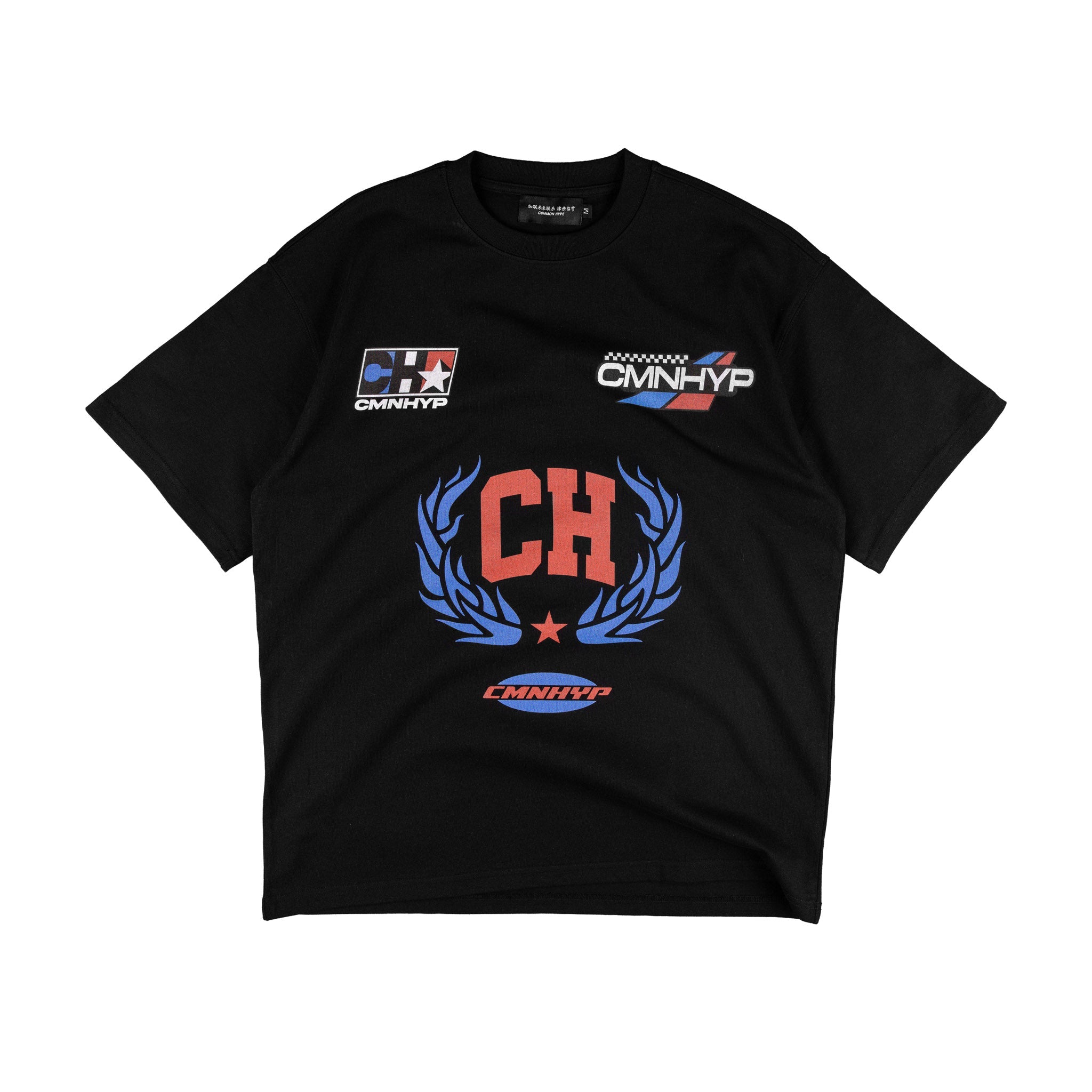 Common Hype Auto Division Tee Black