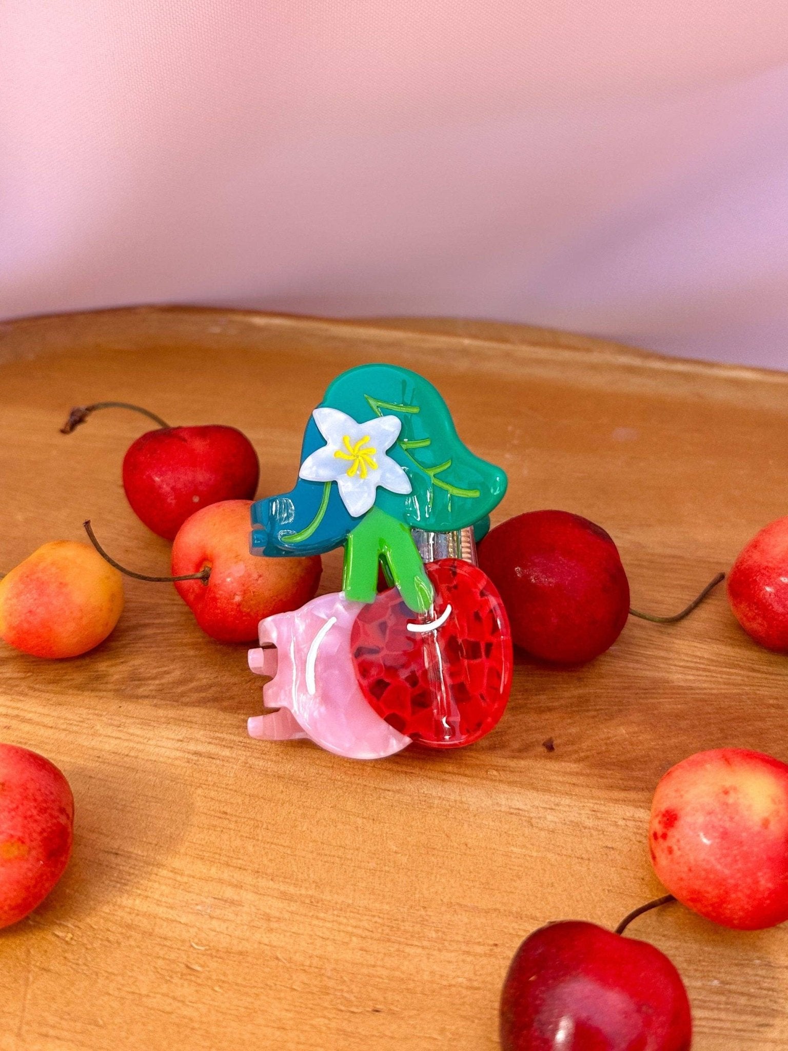 Cherry Hair Claw Clip by Quirks! at Shirley Shoppe