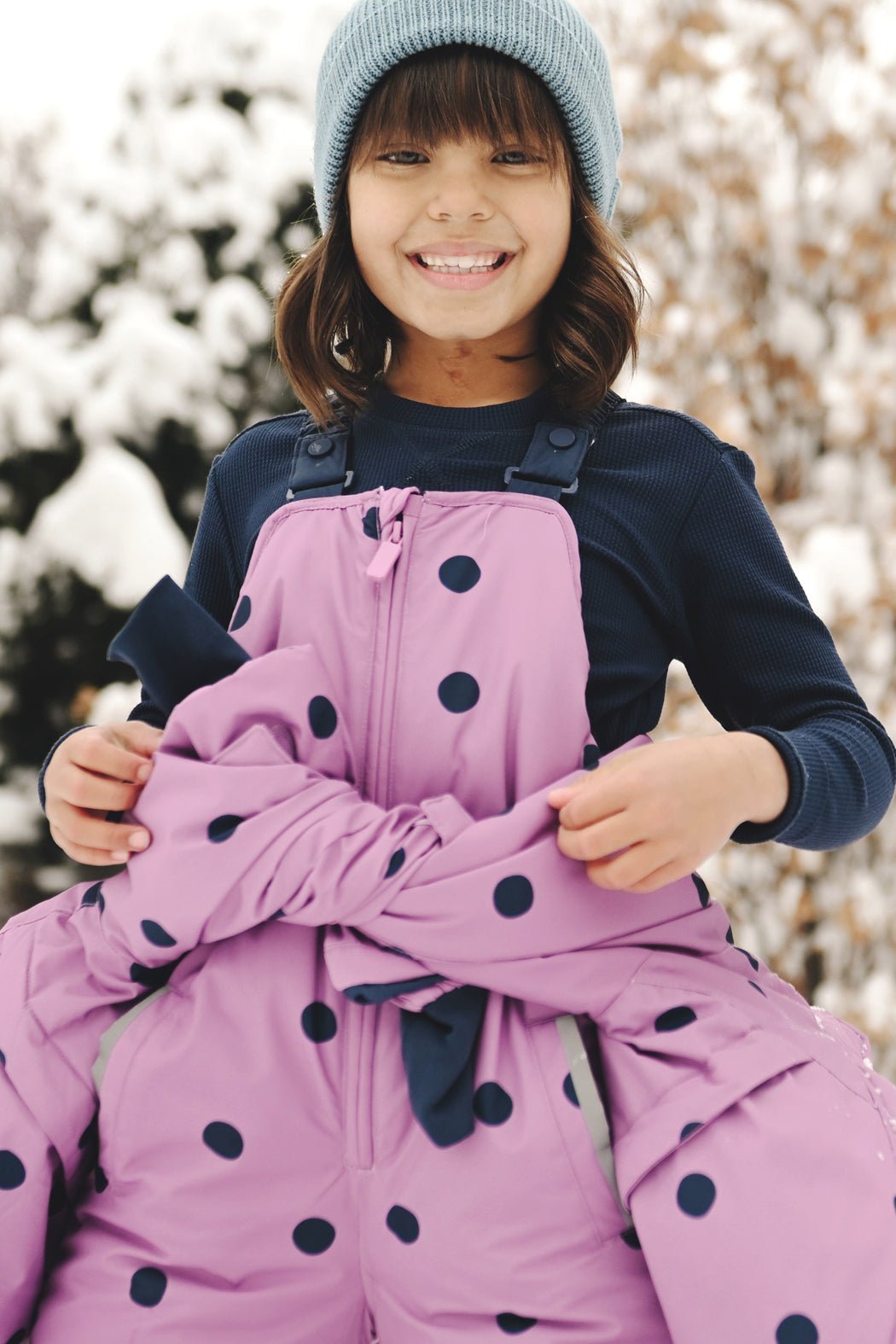 Children's Bamboo Waffle Knit Base Layer Long Sleeve - Last Chance by Cozy Earth at Shirley Shoppe