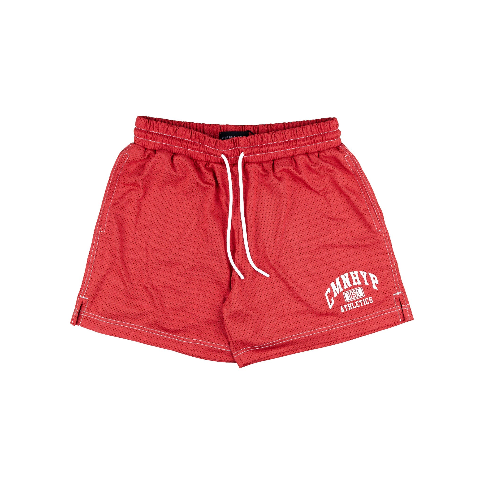 Common Hype Athletics Contrast Mesh Short Crimson Red