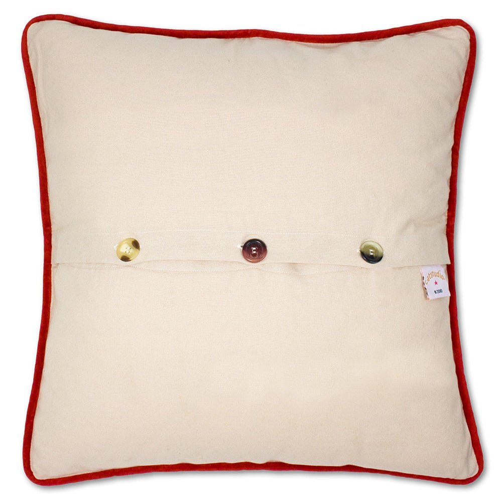 Christmas Carol Hand - Embroidered Pillow by Cat Studio by Quirks! at Shirley Shoppe