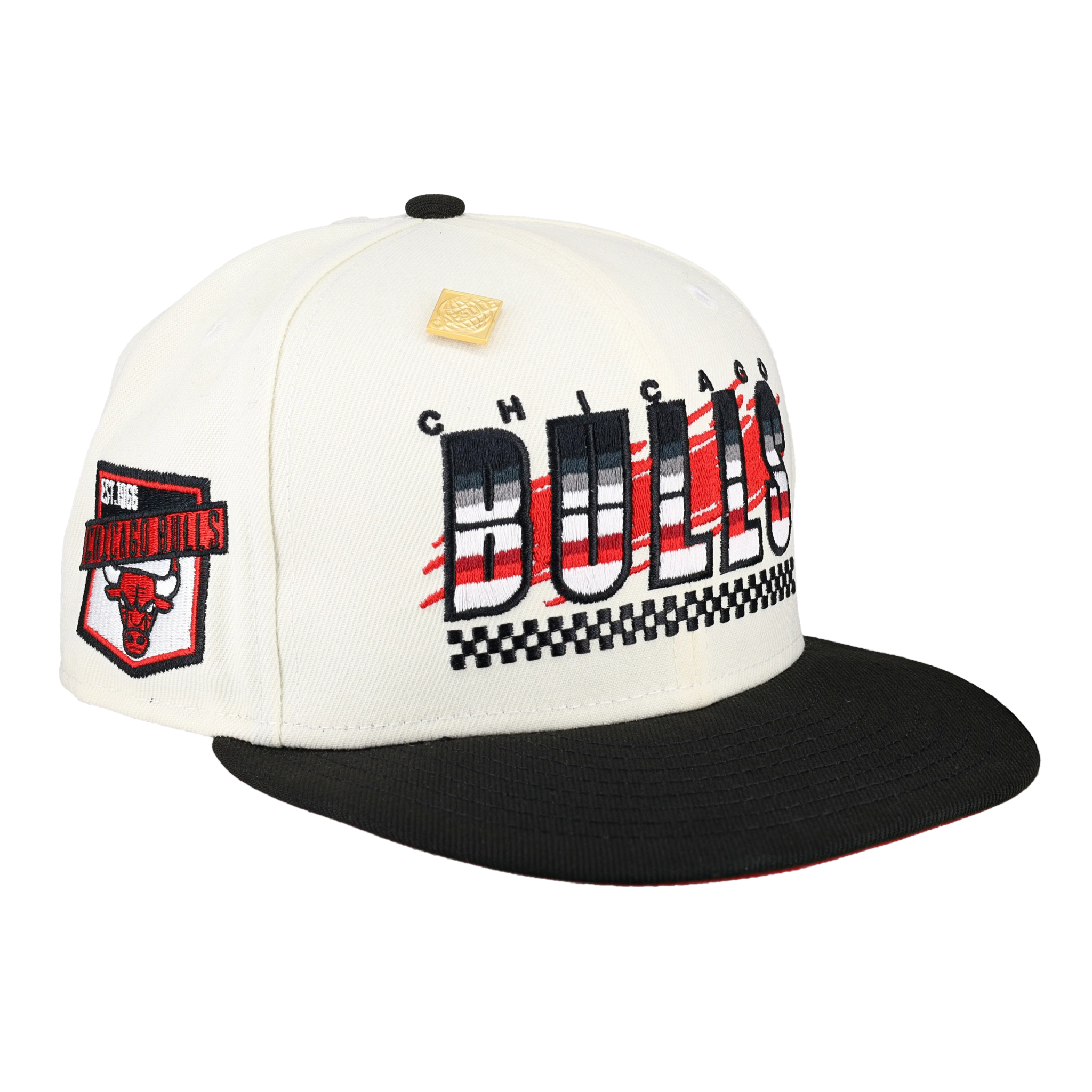 Chicago Bulls EST. 1966 Patch New Era 59Fifty Fitted Hat