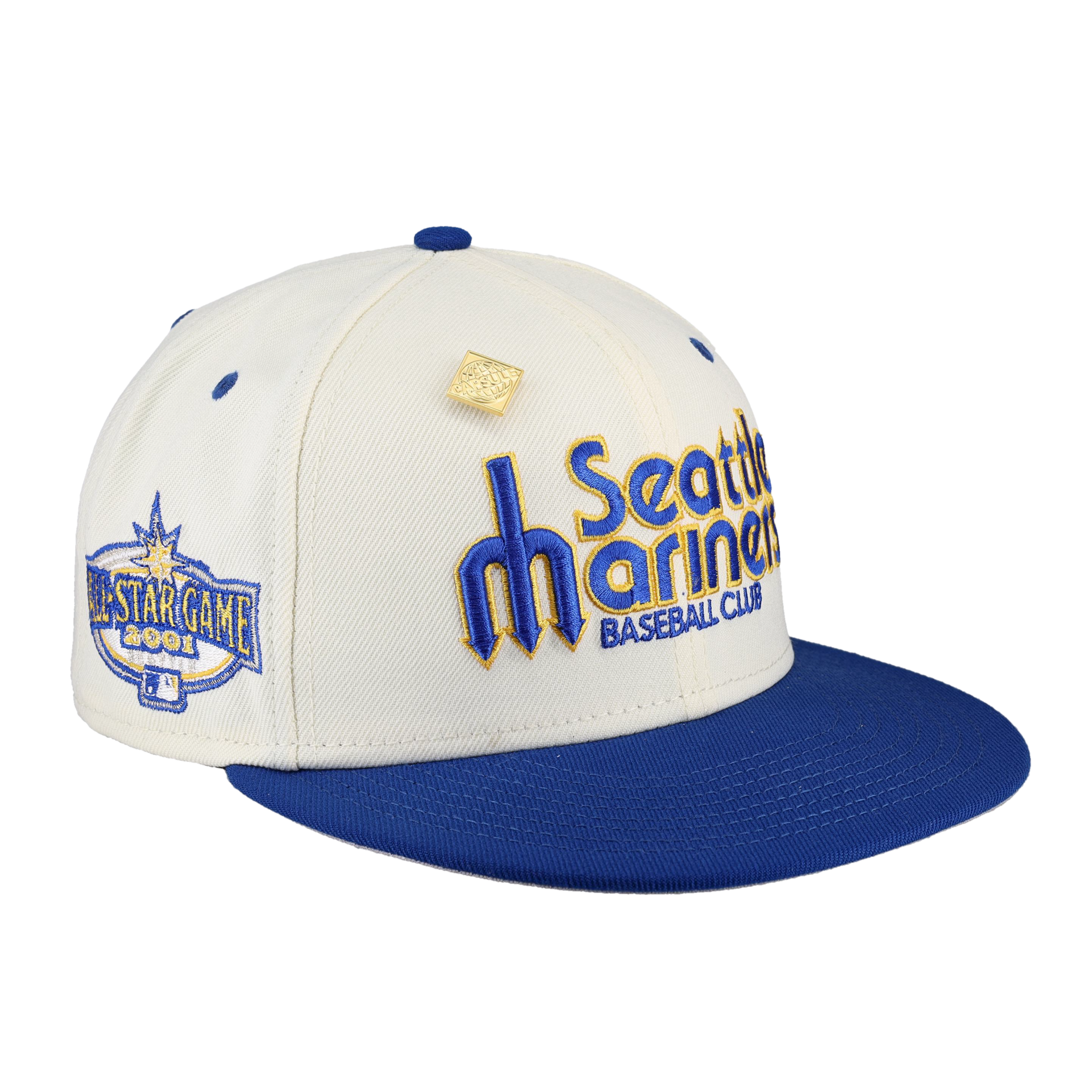 Seattle Mariners 2023 Chrome Collection 2001 All Star Game 59Fifty Fitted Hat