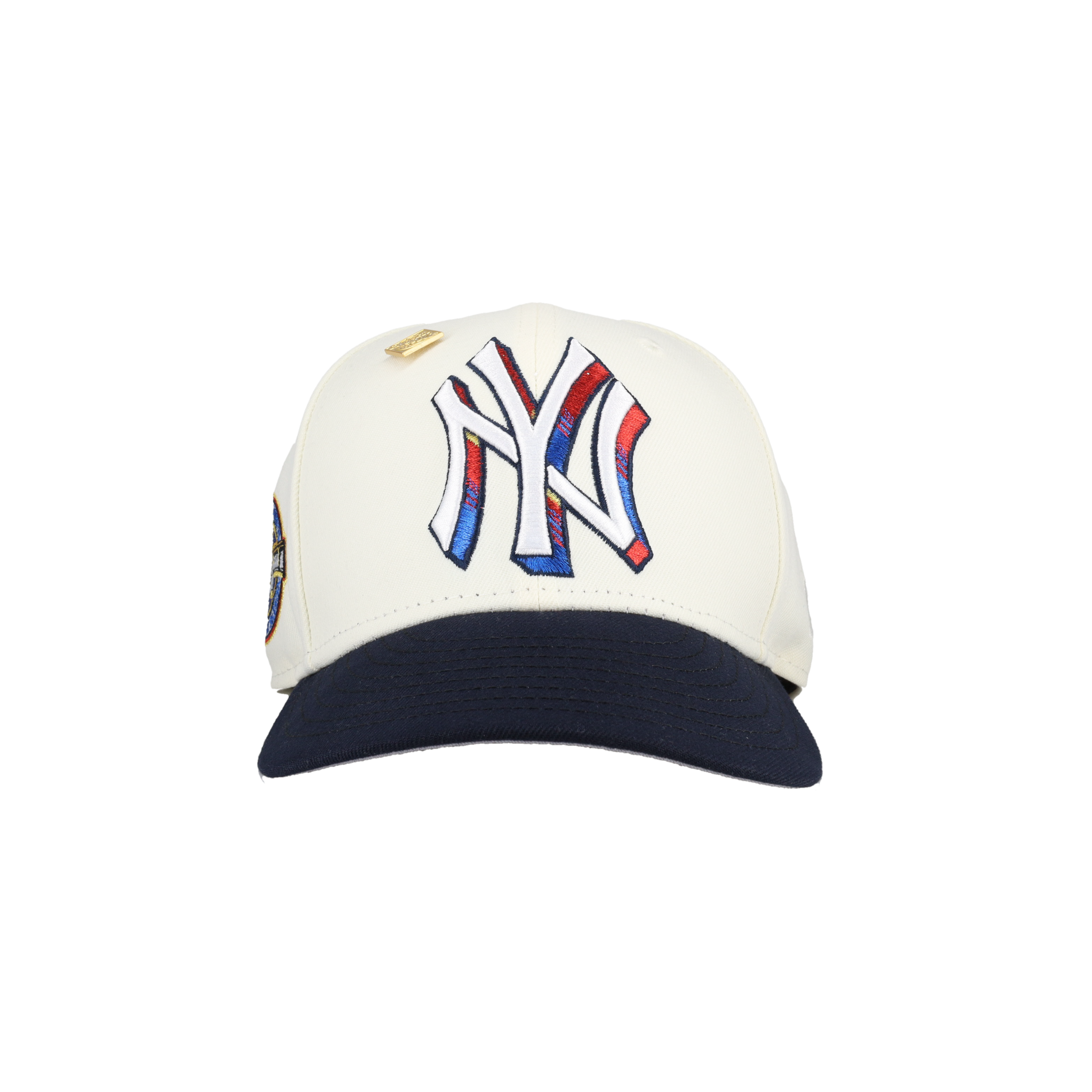 New York Yankees Chrome 2009 Inaugural Season Patch 59Fifty Fitted Hat