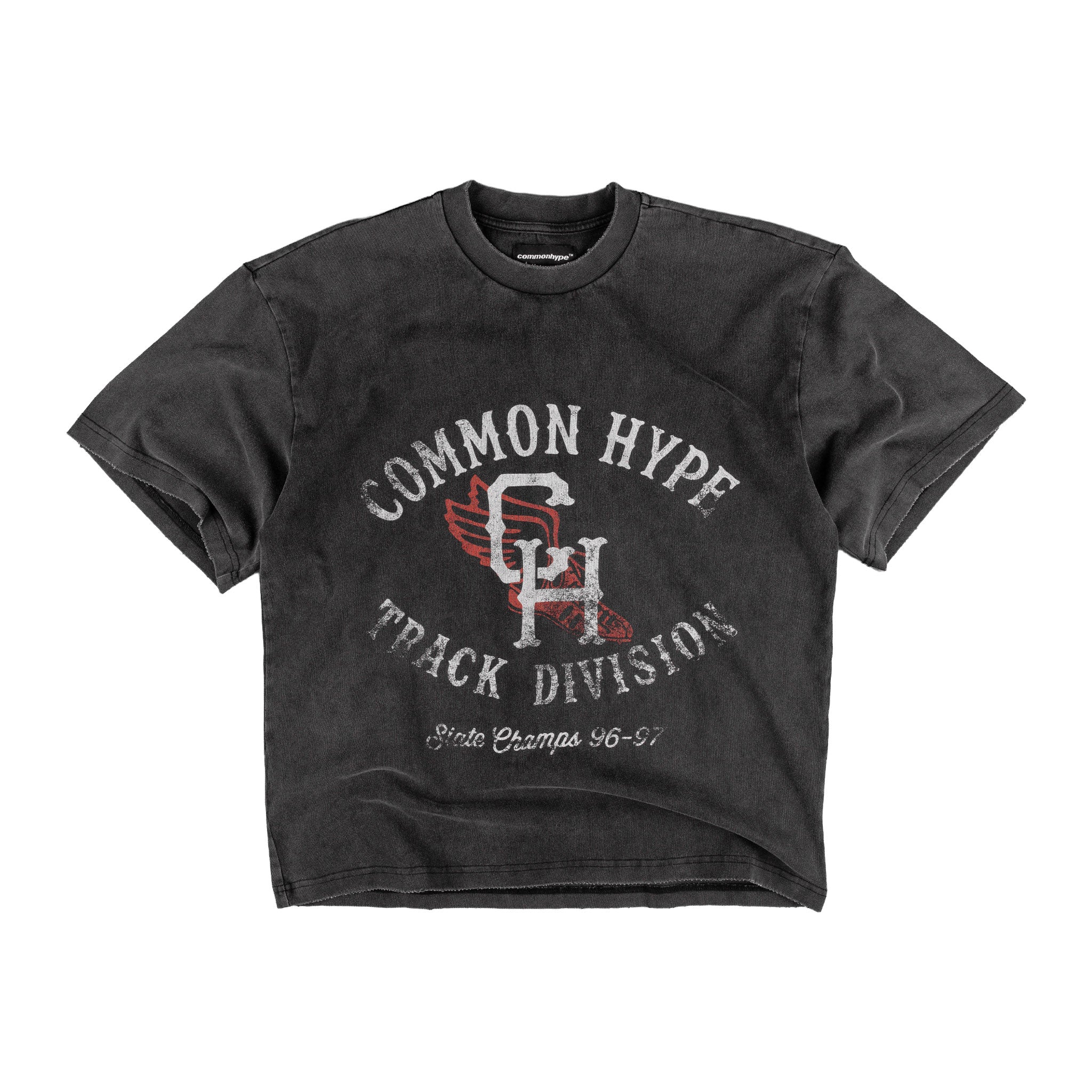 Common Hype Champs Tee Washed Black