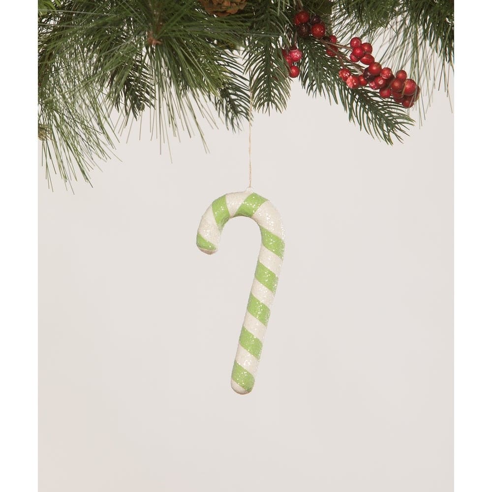 Citrine Candy Cane Ornament by Bethany Lowe Designs by Quirks! at Shirley Shoppe