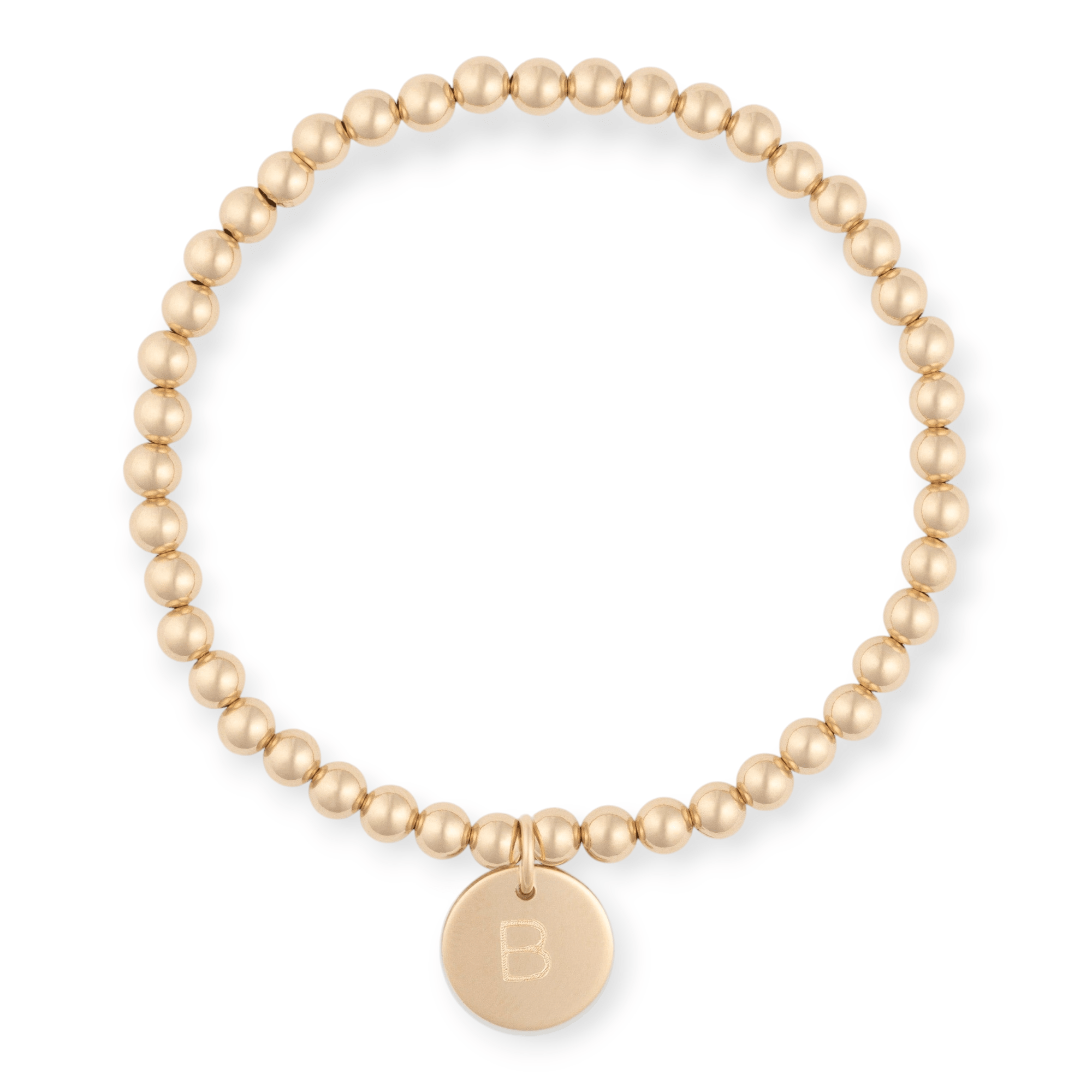 classic initial juno bracelet (4mm) by Cuffed by Nano LLC at Shirley Shoppe