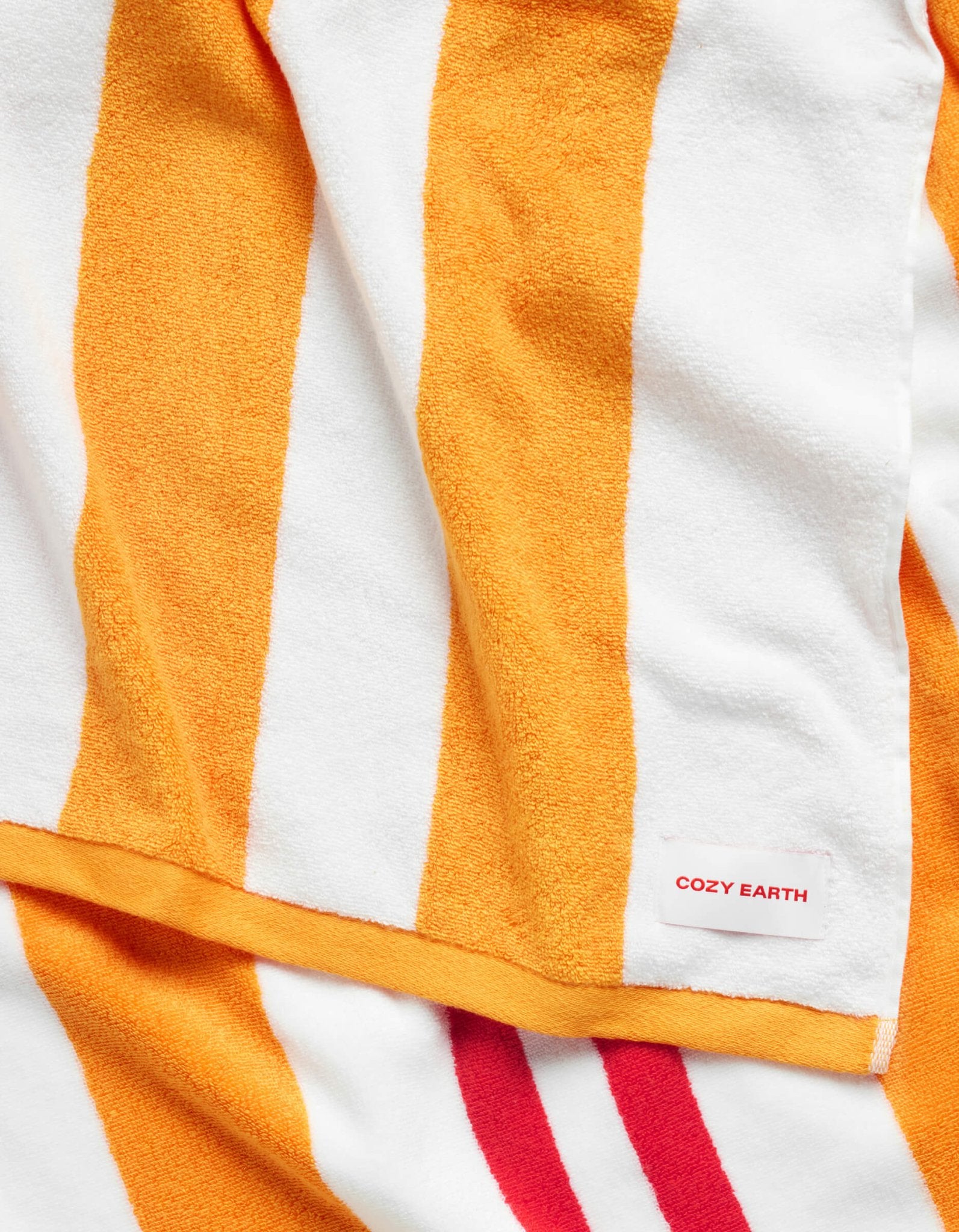 Classic Stripe Resort Towel by Cozy Earth at Shirley Shoppe