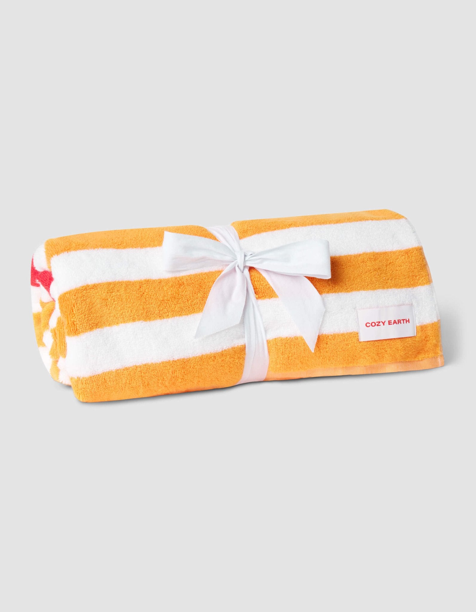 Classic Stripe Resort Towel by Cozy Earth at Shirley Shoppe