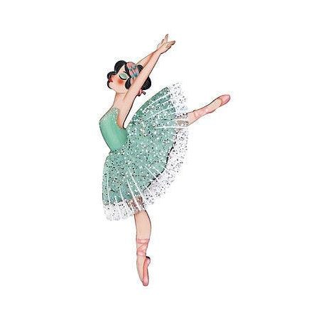 Classical Ballet Brooch by Laliblue by Quirks! at Shirley Shoppe