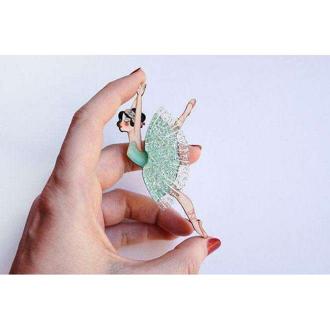 Classical Ballet Brooch by Laliblue