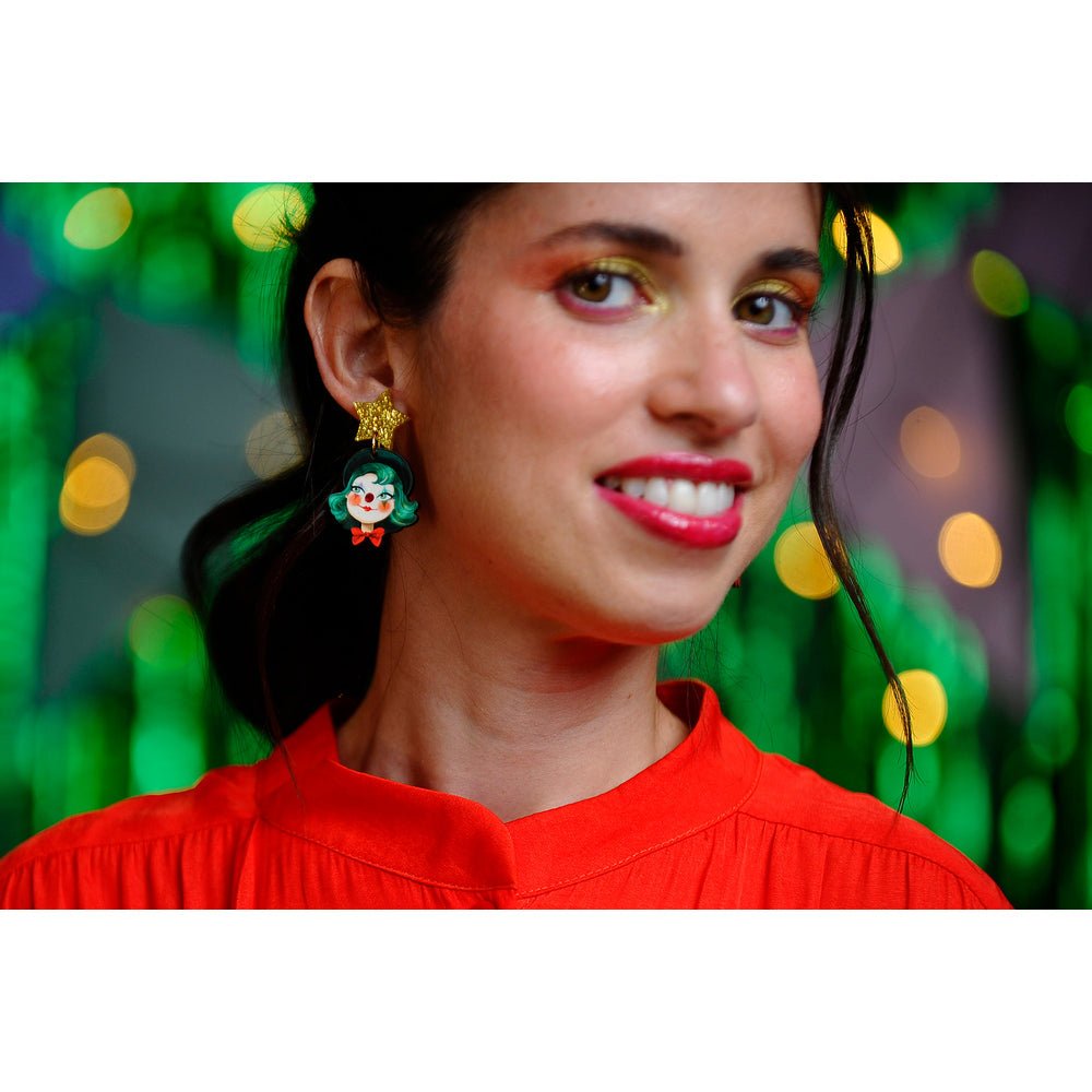 Clown Earrings by Laliblue by Quirks! at Shirley Shoppe