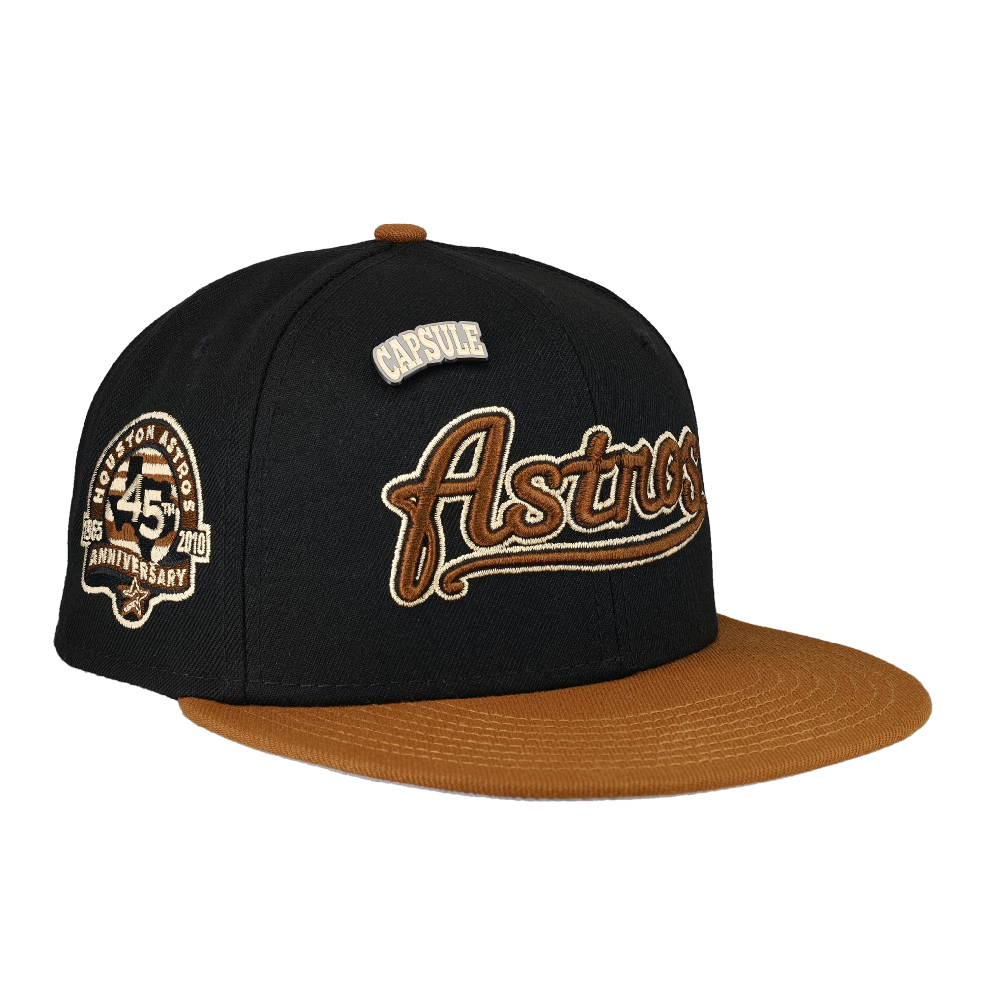 Houston Astros Colors in Cream 2.0 Collection 45th Anniversary Fitted Hat