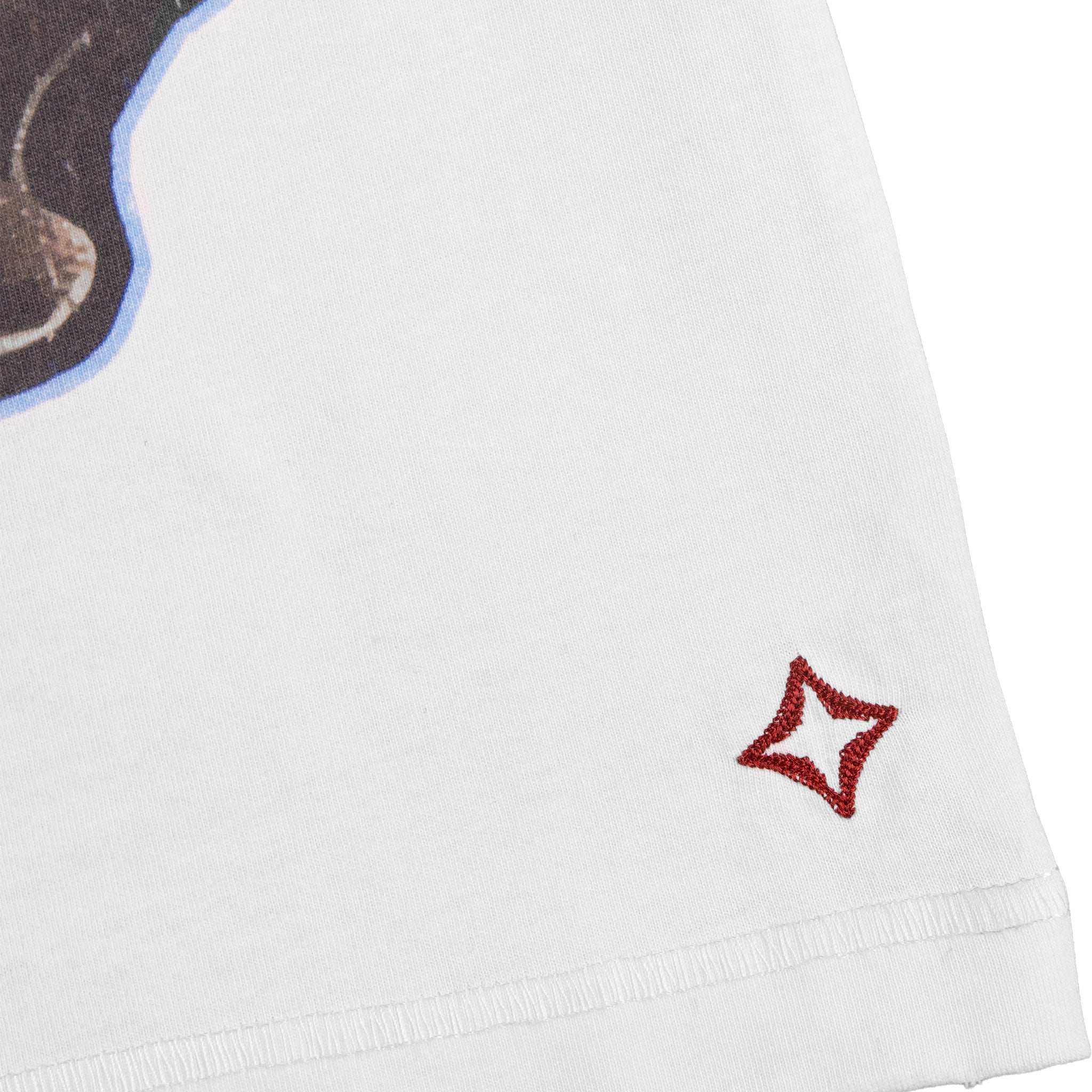 Commons Bad to the Bone Long Sleeve Tee White