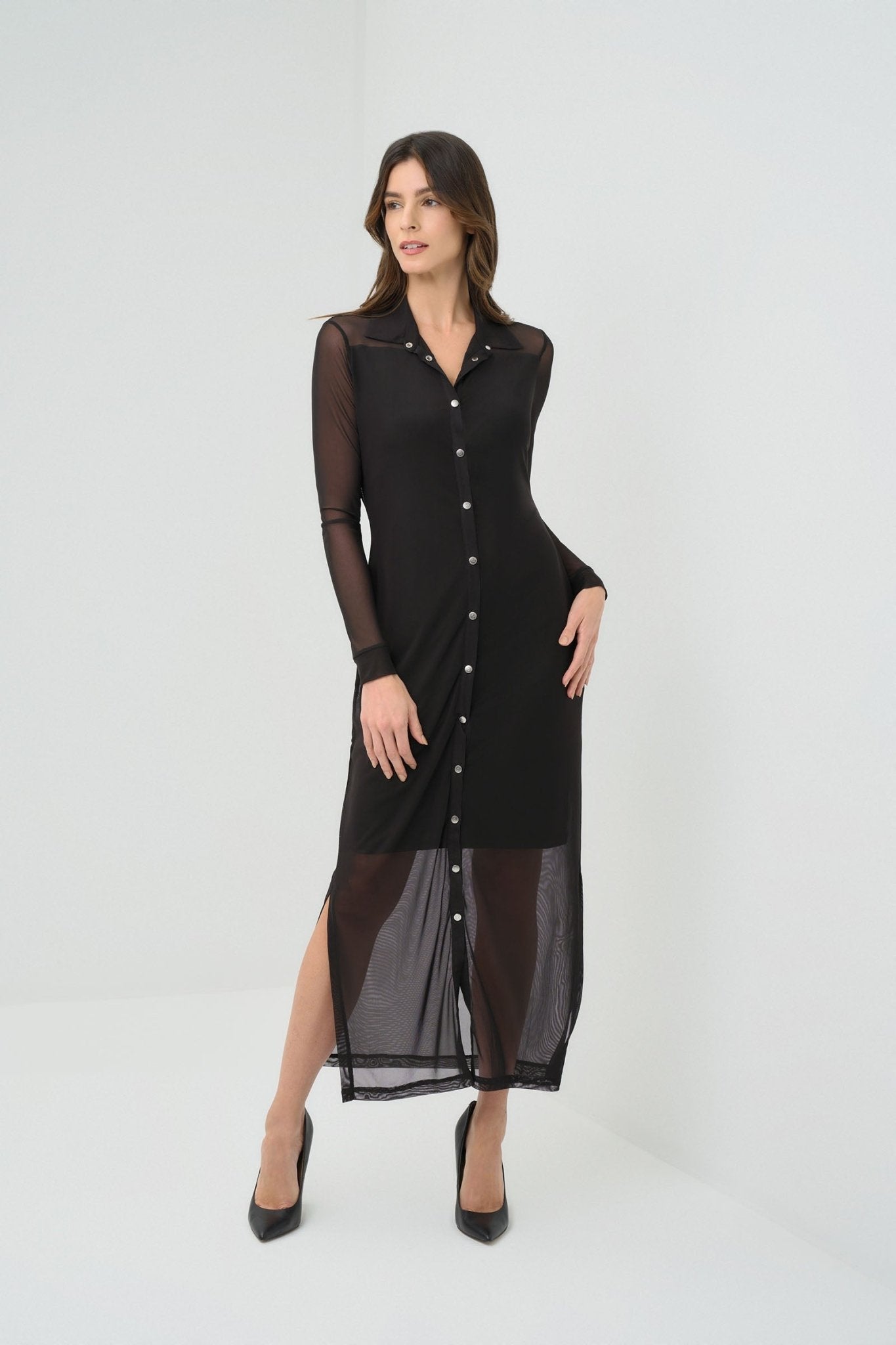Colette Mesh Overlay Dress by Anatomie at Shirley Shoppe