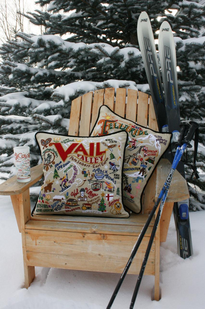 Colorado Hand - Embroidered Pillow by Quirks! at Shirley Shoppe
