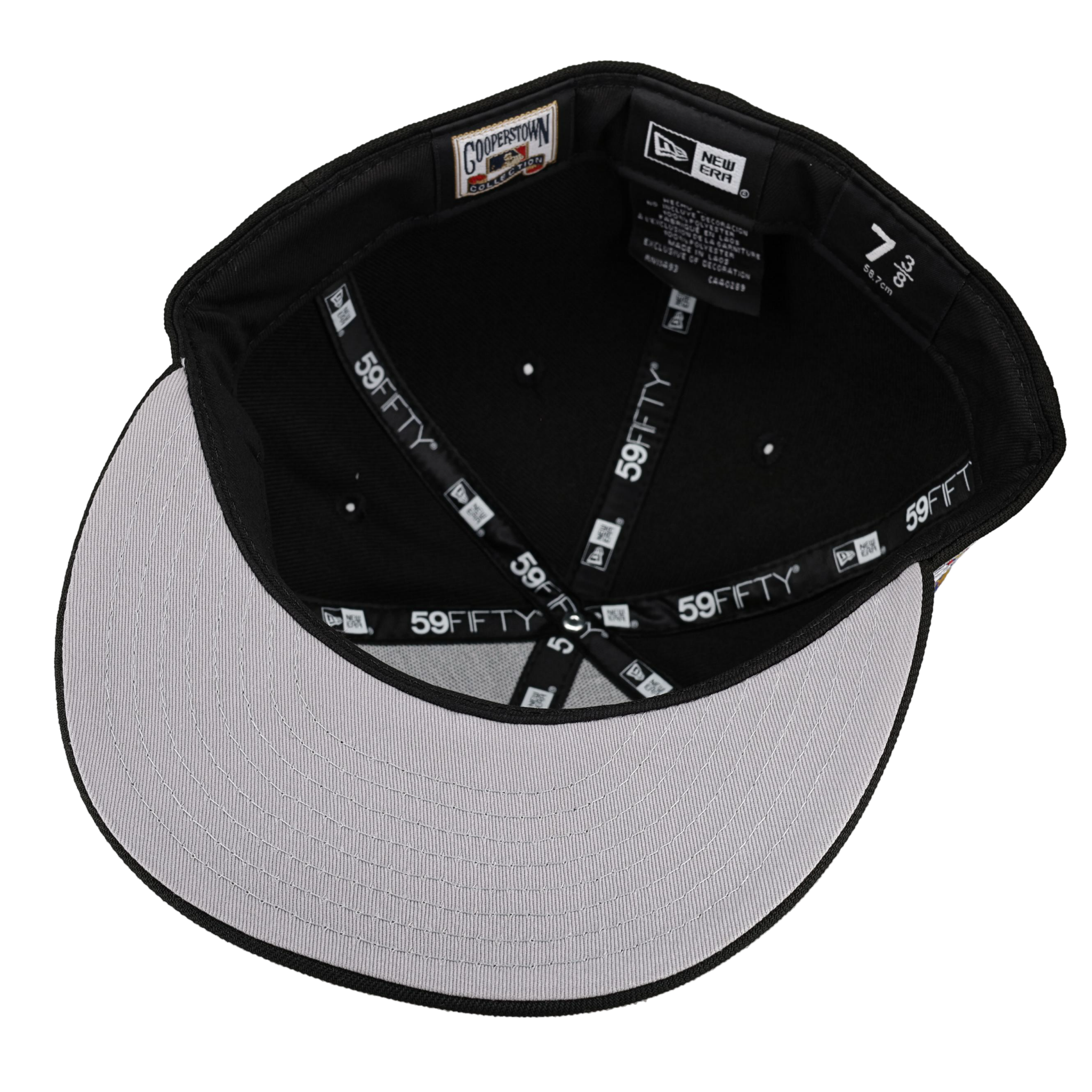 New York Mets Side Splash Collection Shea Stadium Patch Fitted Hat