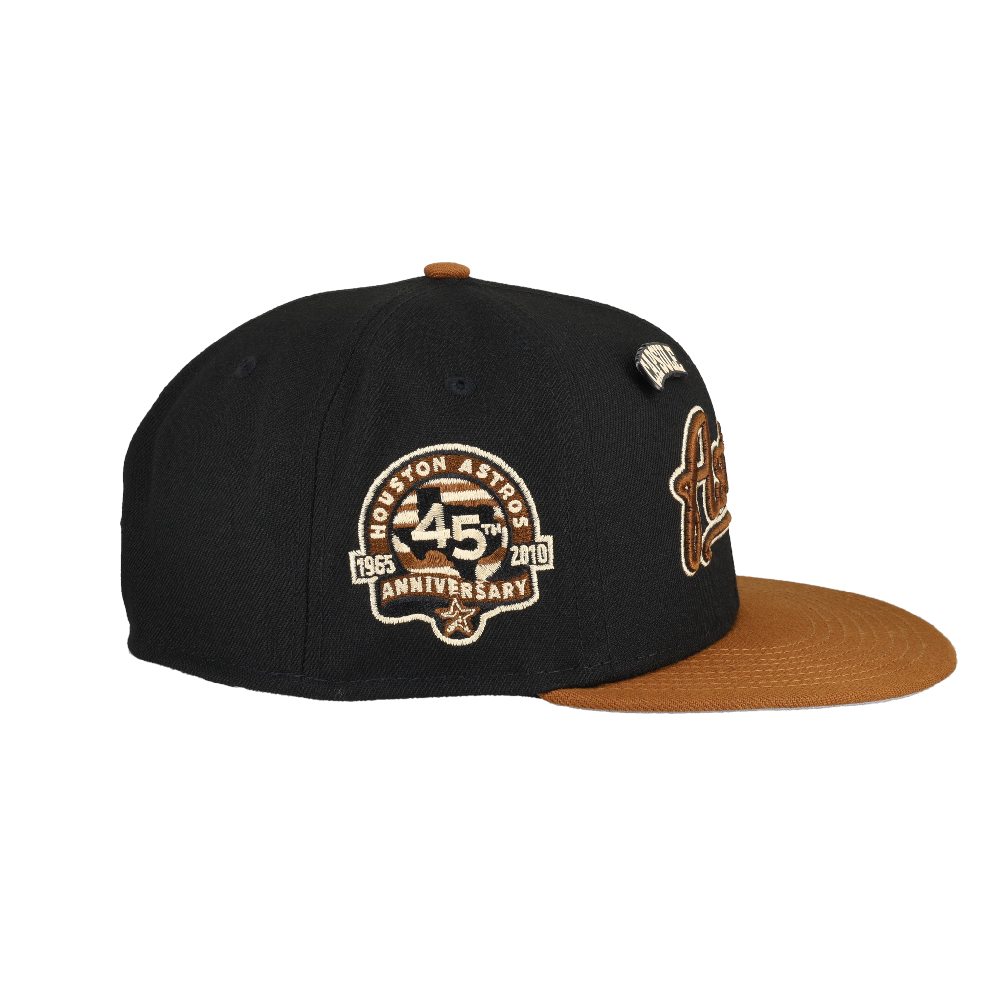 Houston Astros Colors in Cream 2.0 Collection 45th Anniversary Fitted Hat