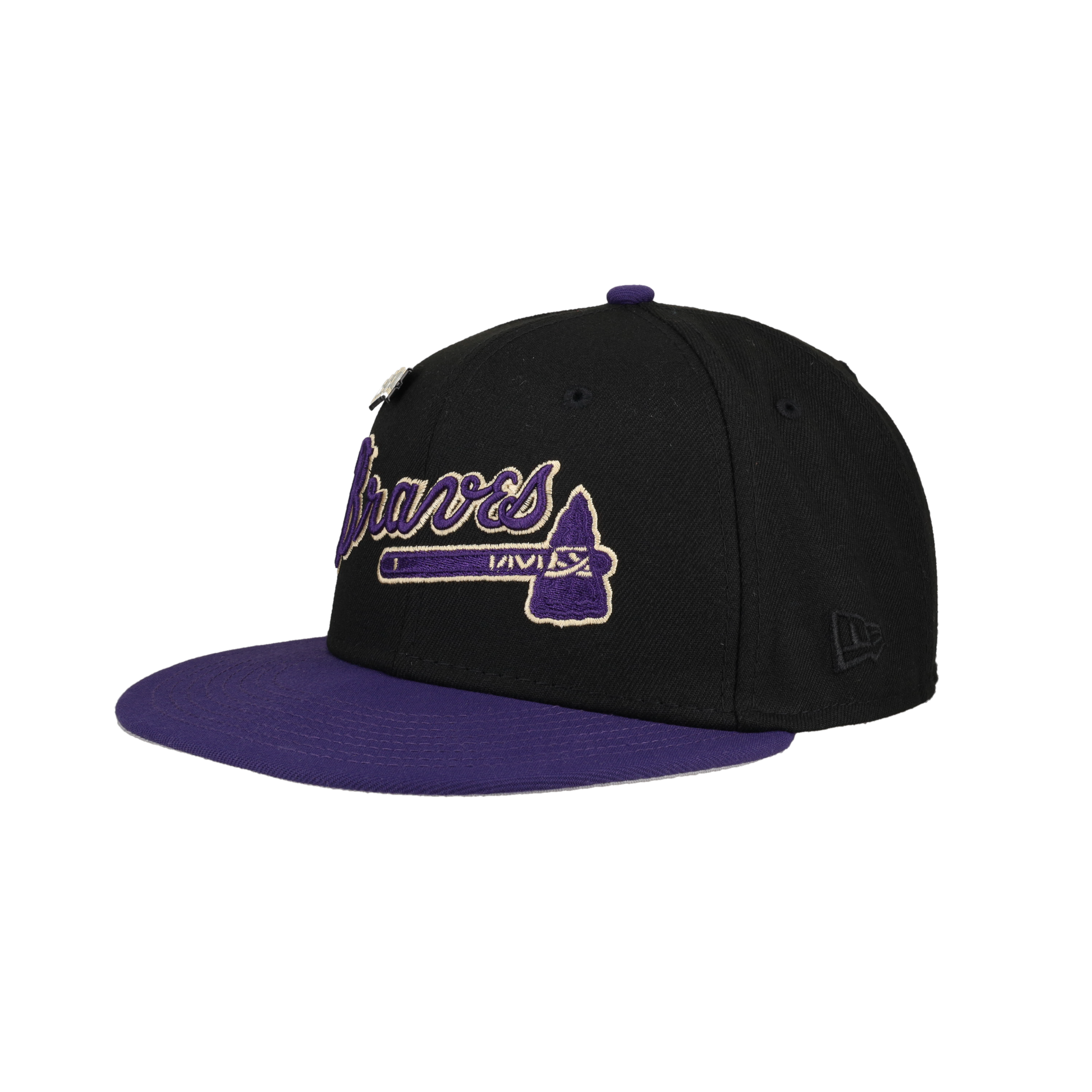 Atlanta Braves Colors in Cream 2.0 Collection 1995 World Series Fitted Hat