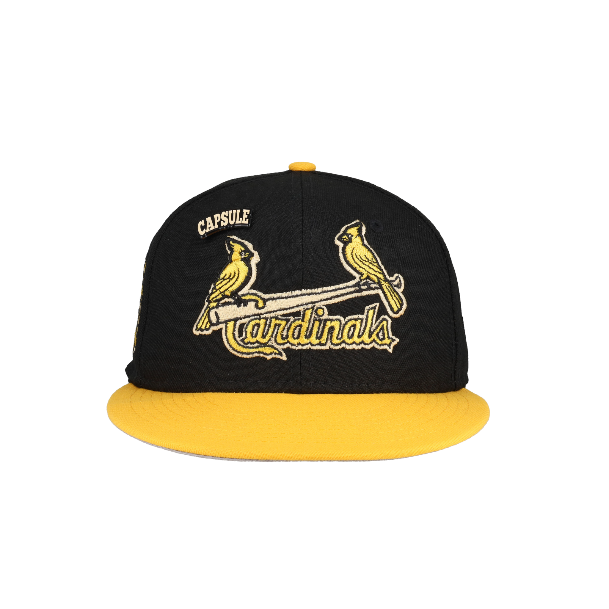 St. Louis Cardinals Colors in Cream 2.0 Collection Busch Stadium Fitted Hat