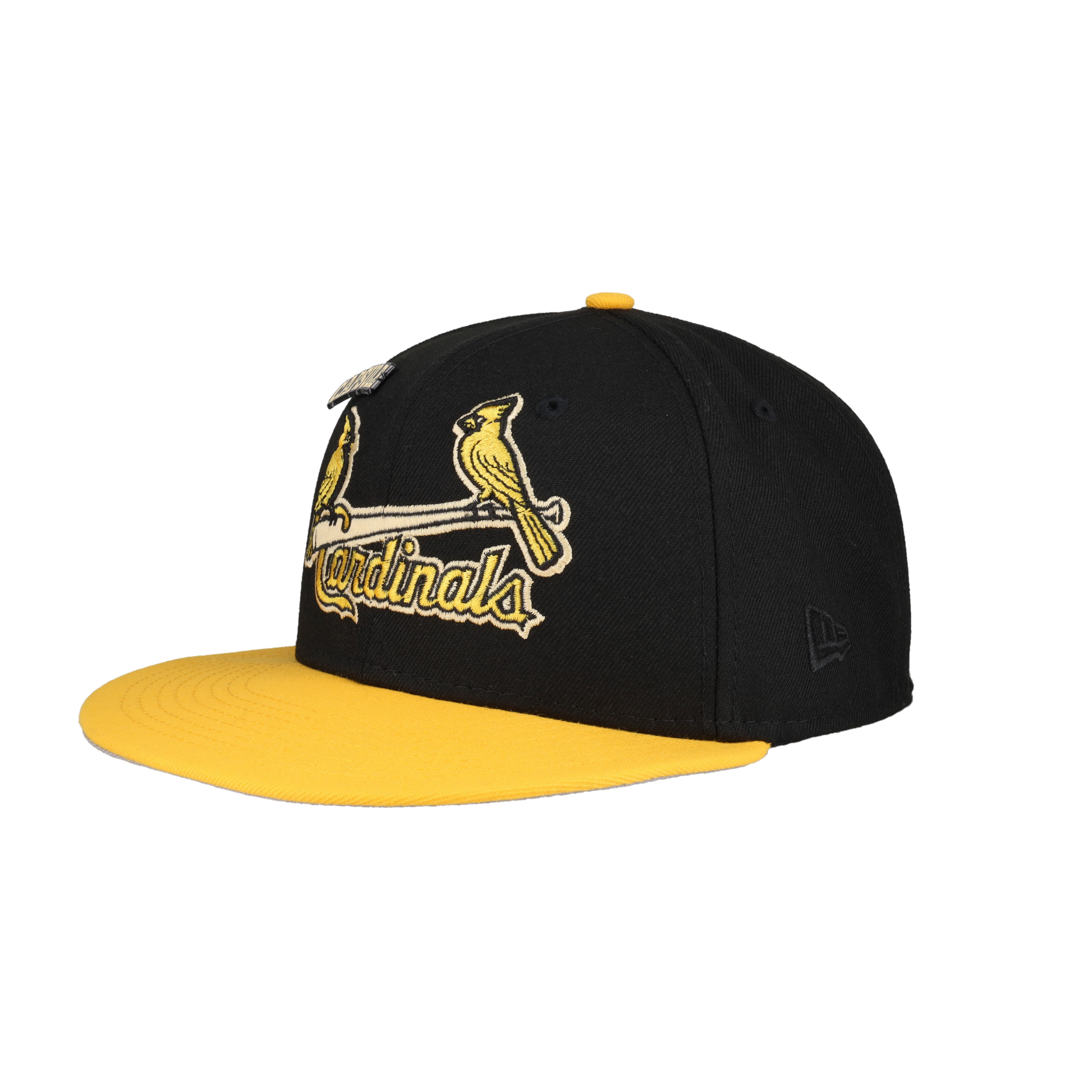 St. Louis Cardinals Colors in Cream 2.0 Collection Busch Stadium Fitted Hat