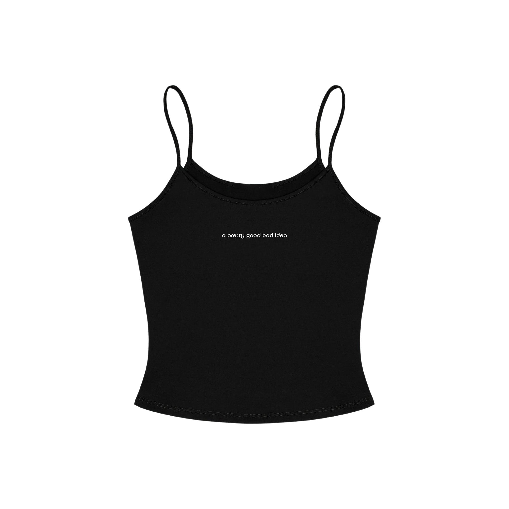 Compliments Pretty Good Bad Idea Women's Tank Black