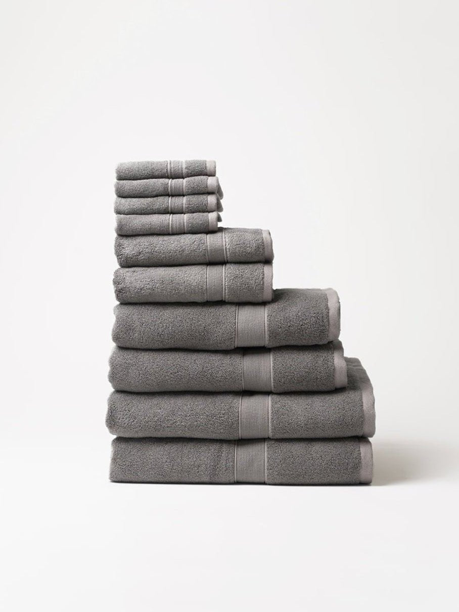 Complete Luxe Bath Bundle by Cozy Earth at Shirley Shoppe