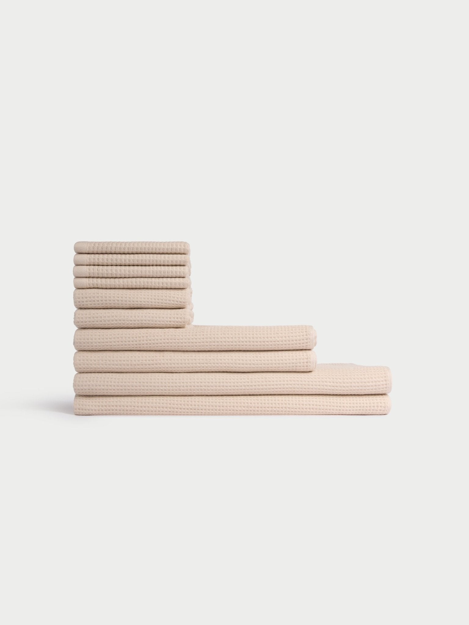 Complete Waffle Bath Bundle by Cozy Earth at Shirley Shoppe