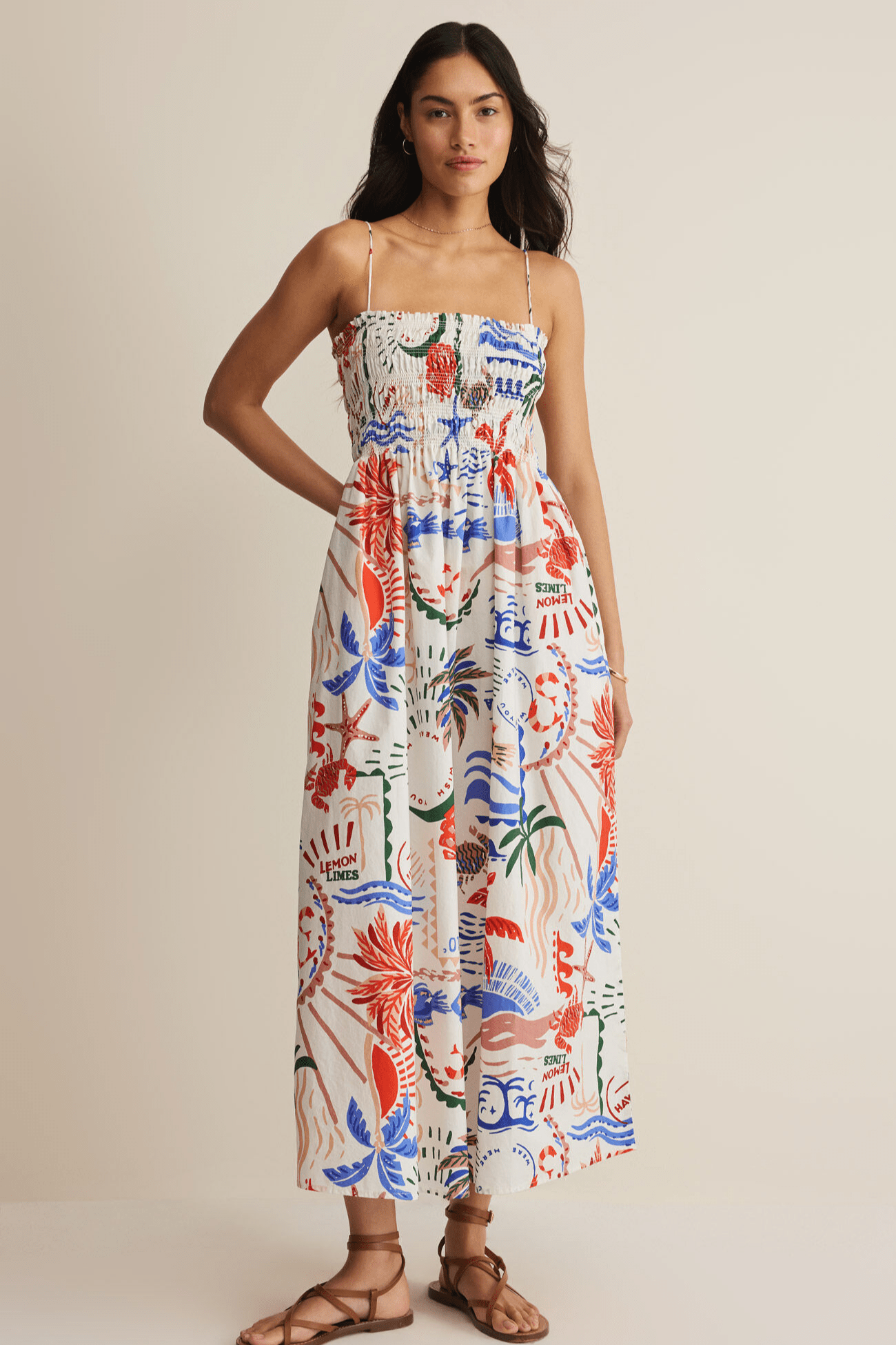 CORNELIA GETAWAY MIDI DRESS by z supply at Shirley Shoppe