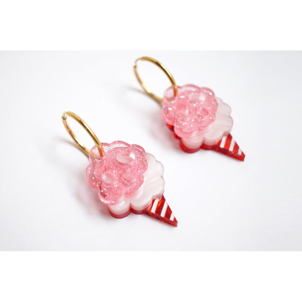 Cotton Candy Earrings by Laliblue by Quirks! at Shirley Shoppe