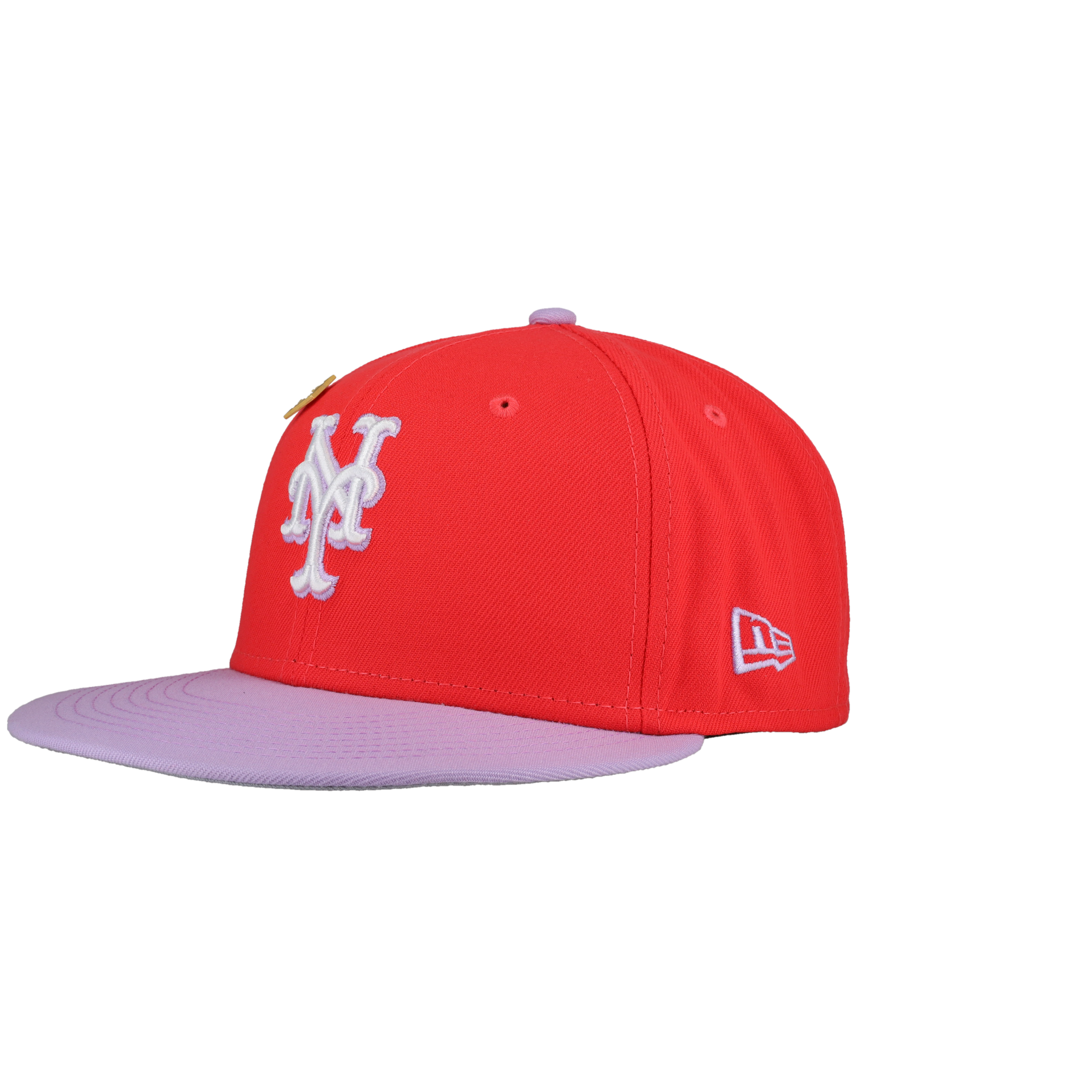 New York Mets Two-Tone Color Pack Red Cap 59Fifty Fitted Hat