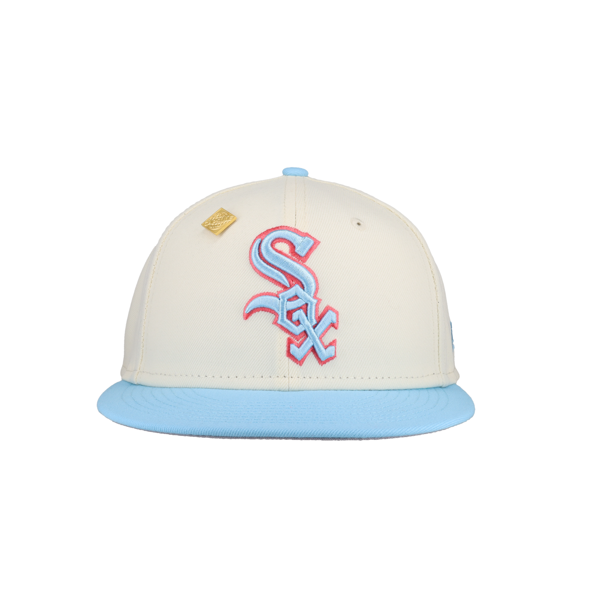 Chicago White Sox Two-Tone Color Pack Chrome Cap 59Fifty Fitted Hat