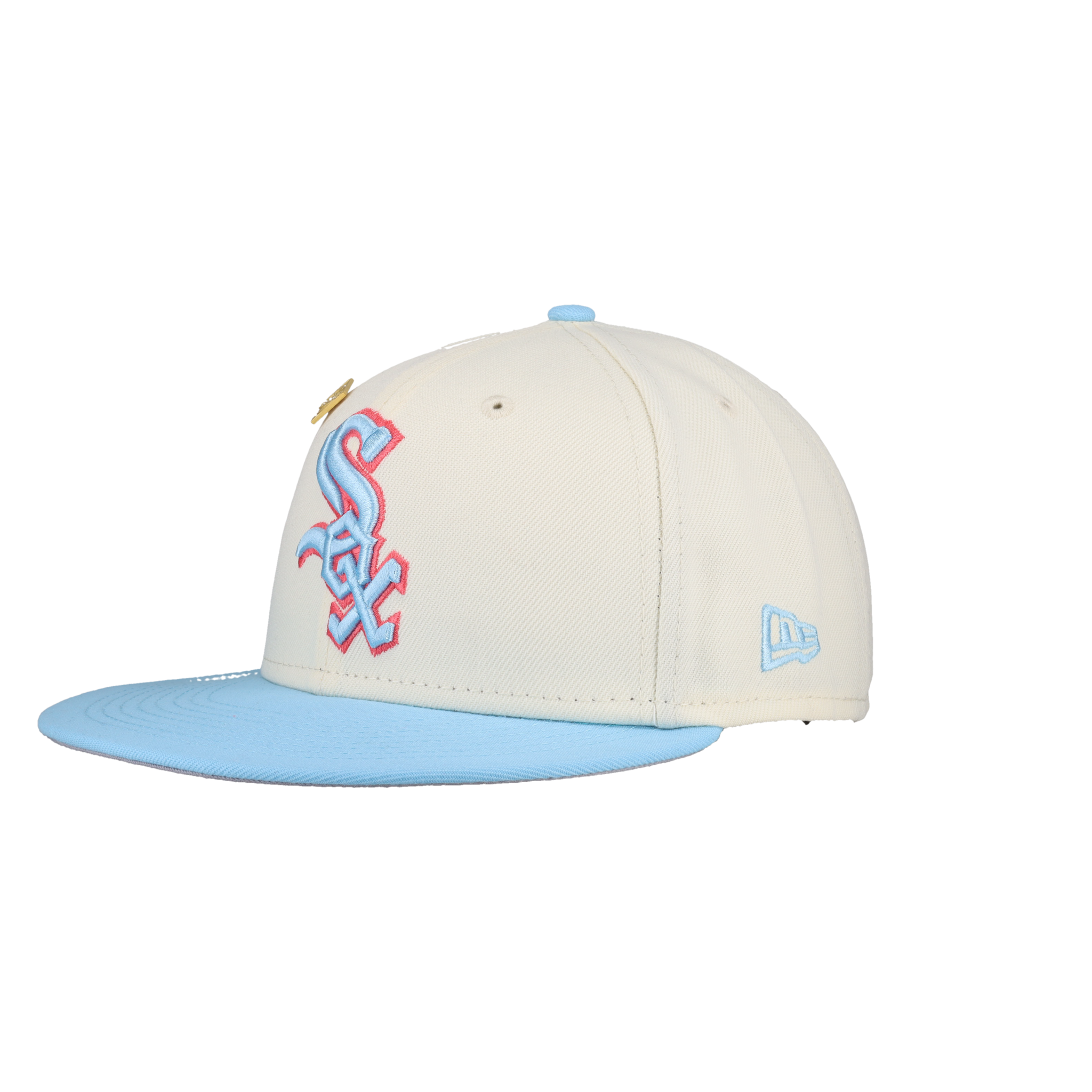 Chicago White Sox Two-Tone Color Pack Chrome Cap 59Fifty Fitted Hat