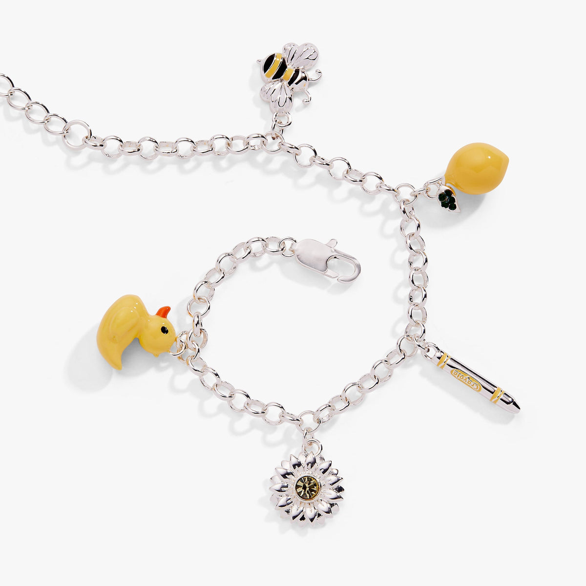 Crayola Fan Favorites Sunglow Charm Bracelet by ALEX AND ANI at Shirley Shoppe