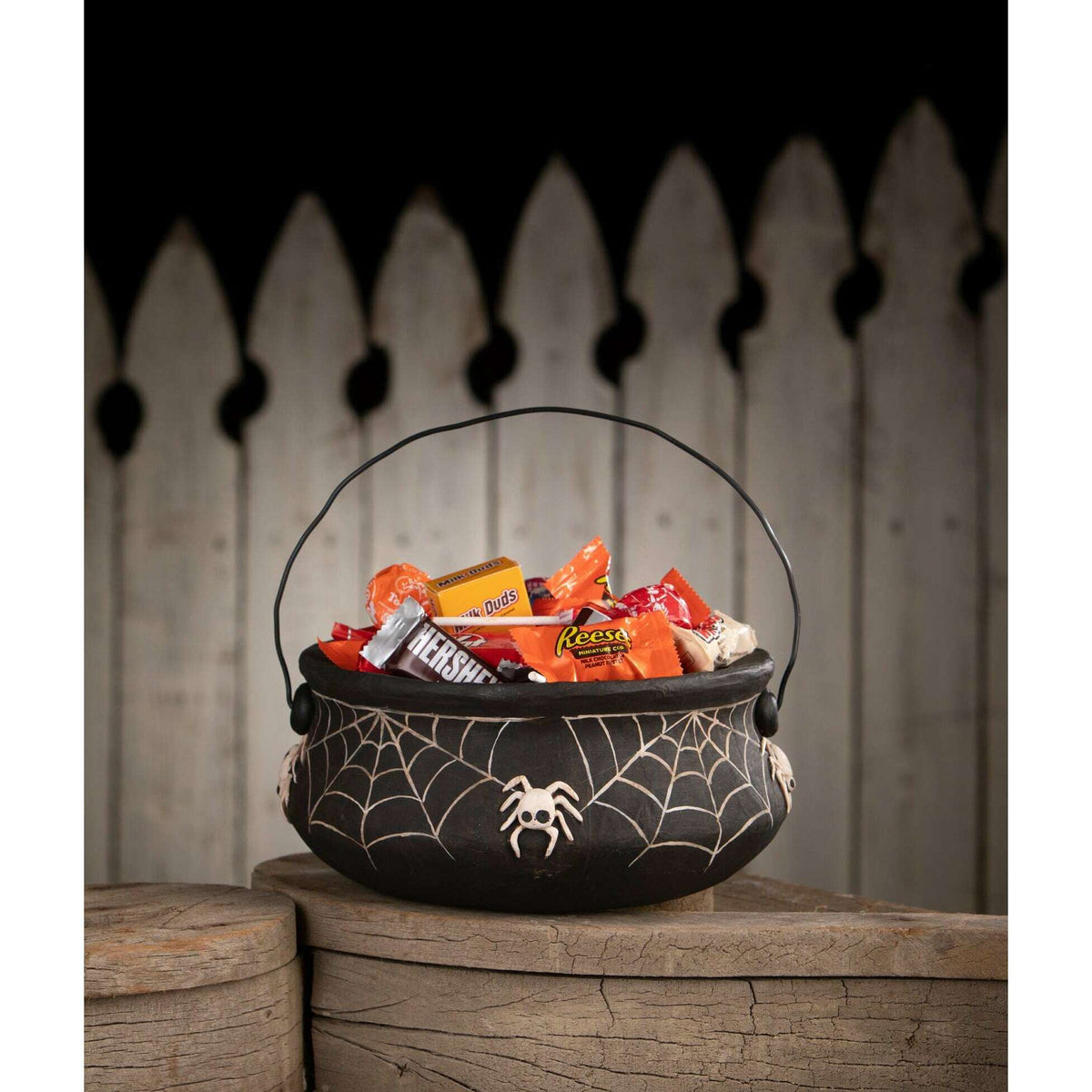 Creepy Crawly Cauldron | Vintage-Inspired Halloween Decor | Bethany Lowe Designs