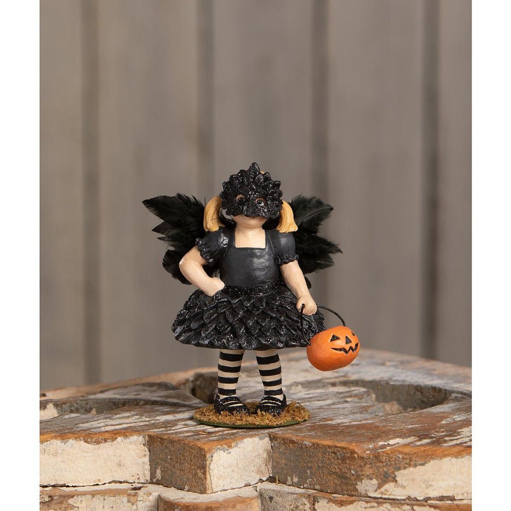 Crow Hazel Girl by Bethany Lowe Designs by Quirks! at Shirley Shoppe