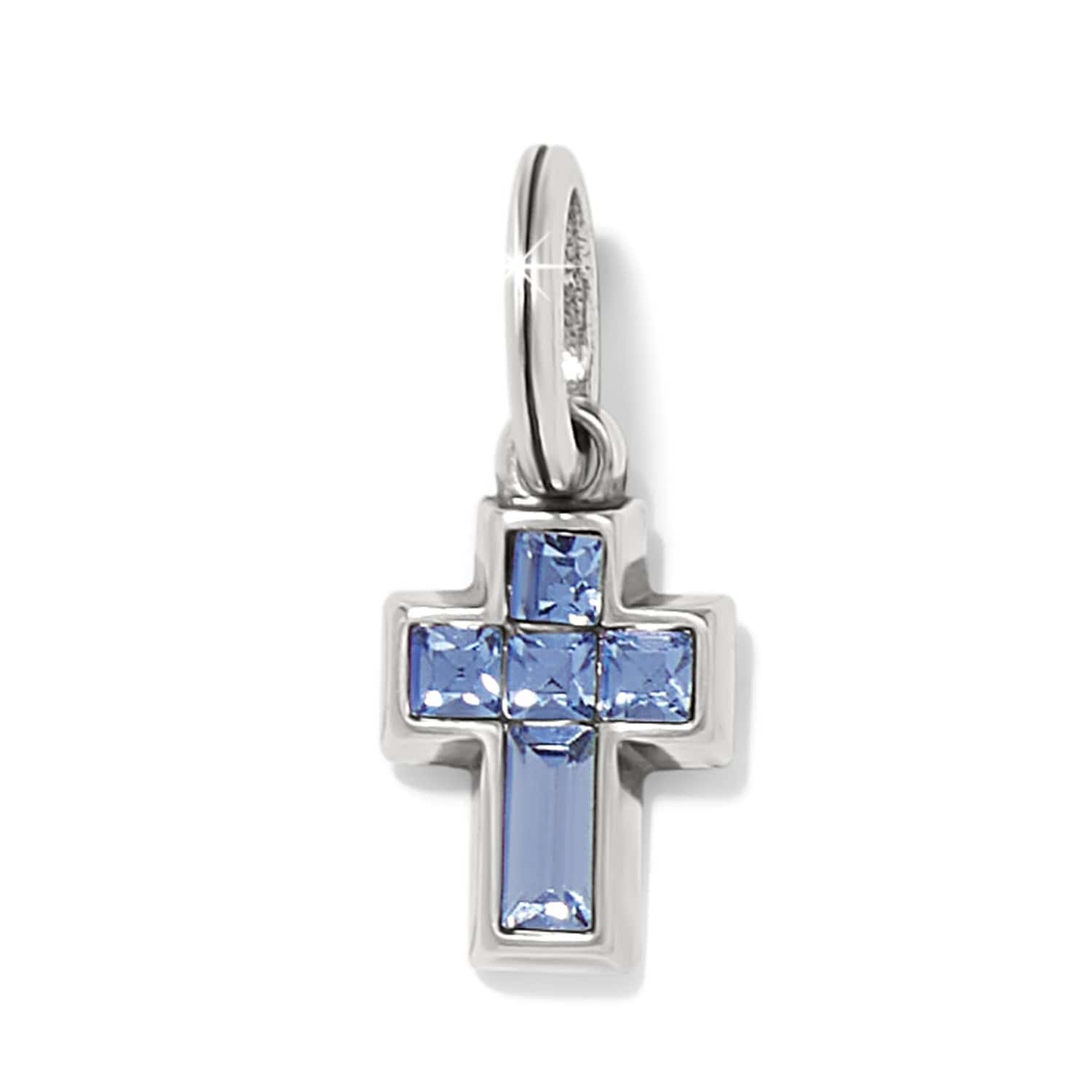 Crystal Cross Charm