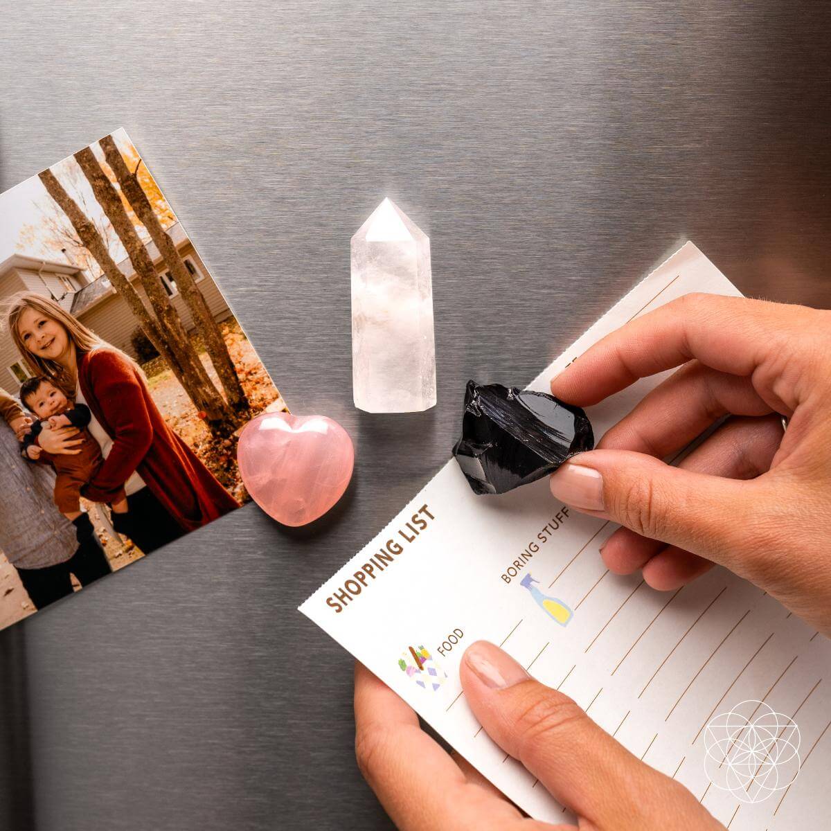 Crystal Guardian Magnets - Trio of Peace & Protection by Conscious Items at Shirley Shoppe