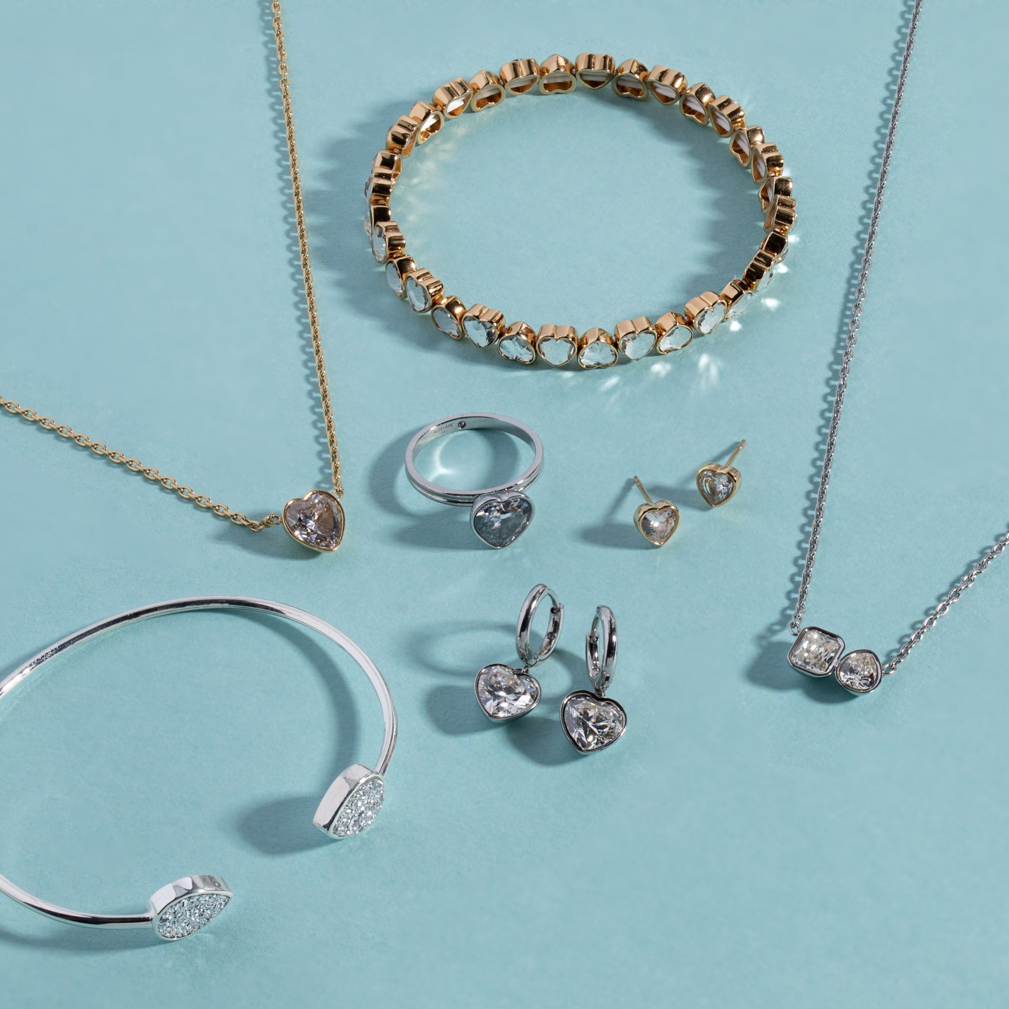 Crystal Heart Ring by ALEX AND ANI at Shirley Shoppe