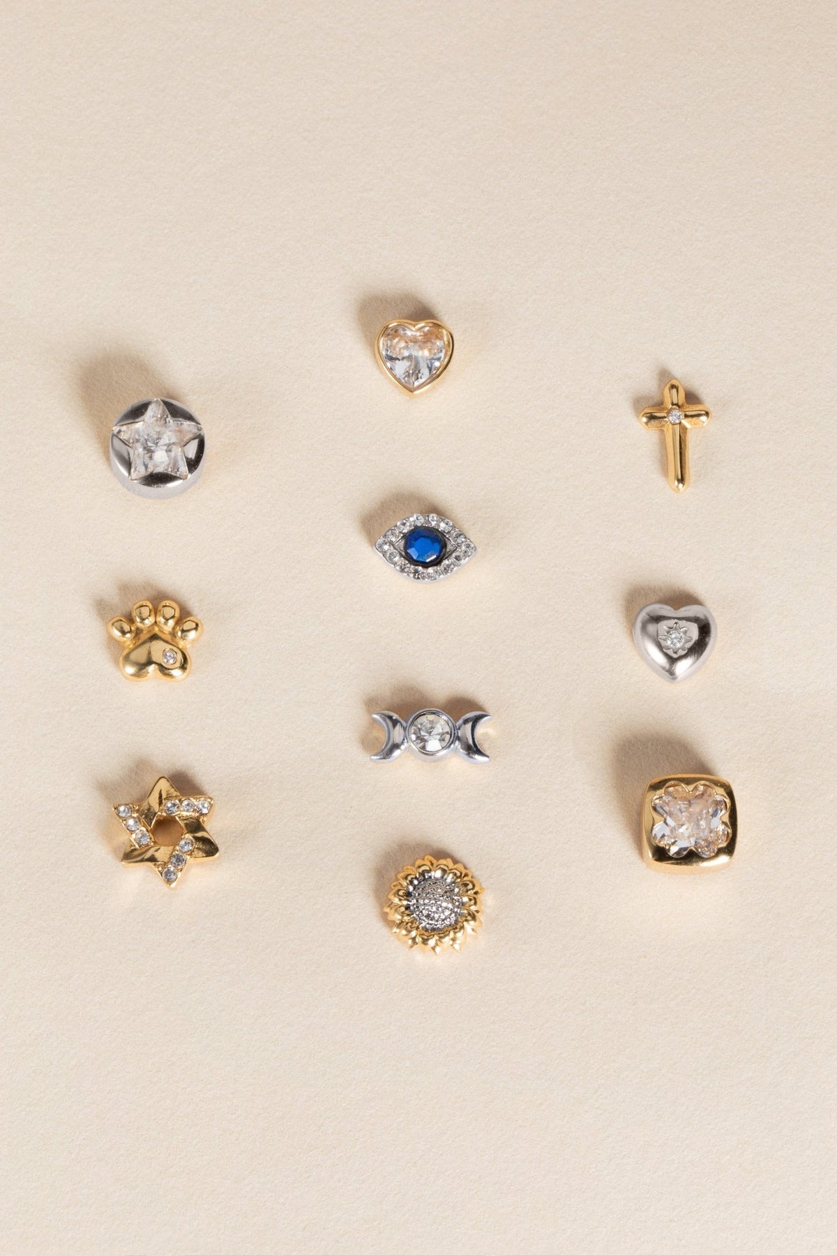 Crystal Star Mini Stud Earrings by ALEX AND ANI at Shirley Shoppe