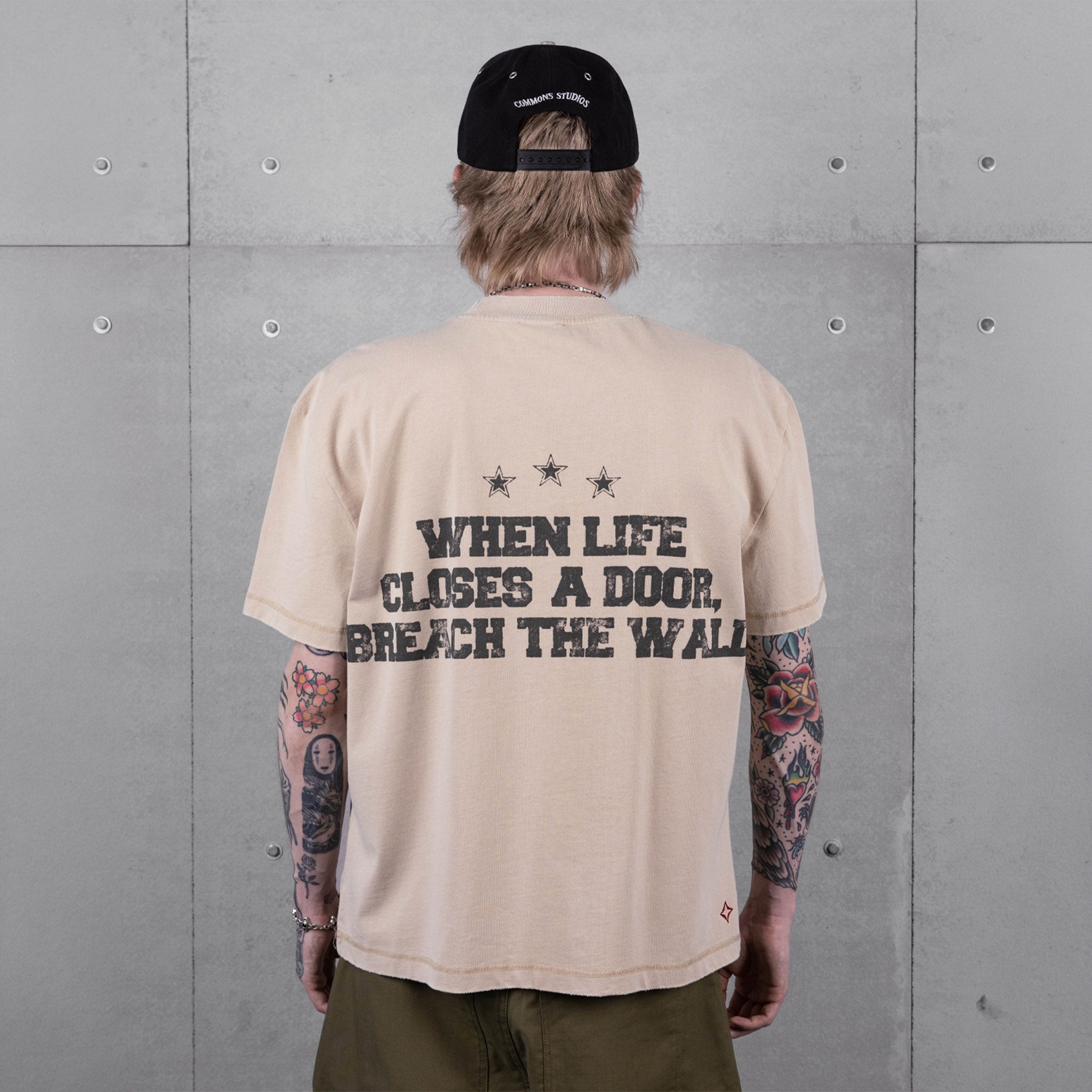 Commons CS Army Tee Faded Beige